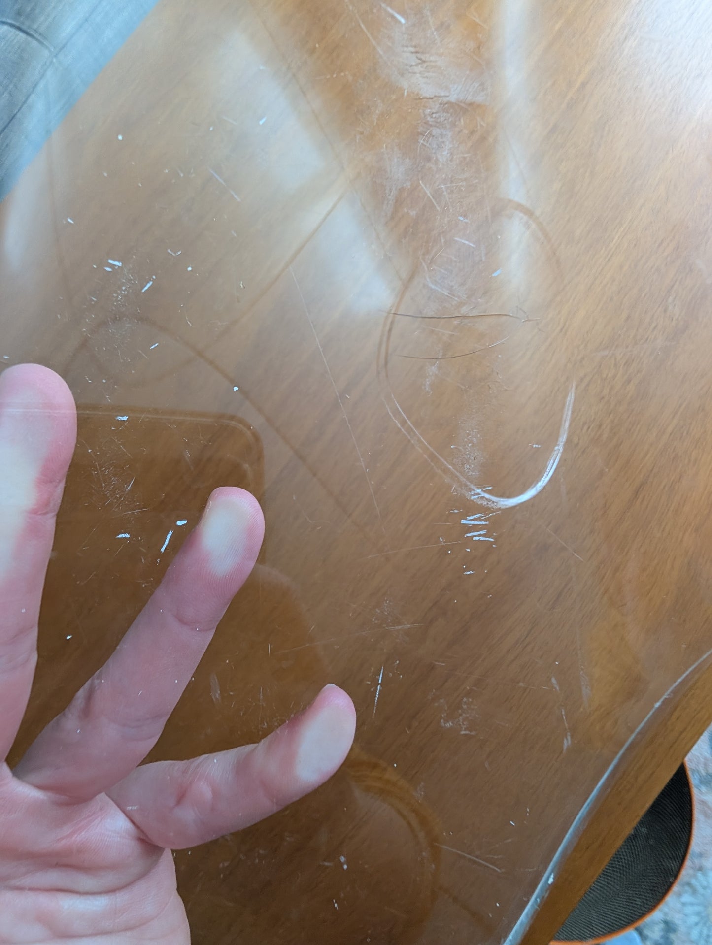 MCM Vintage Lucite Tray or Napkin Holder