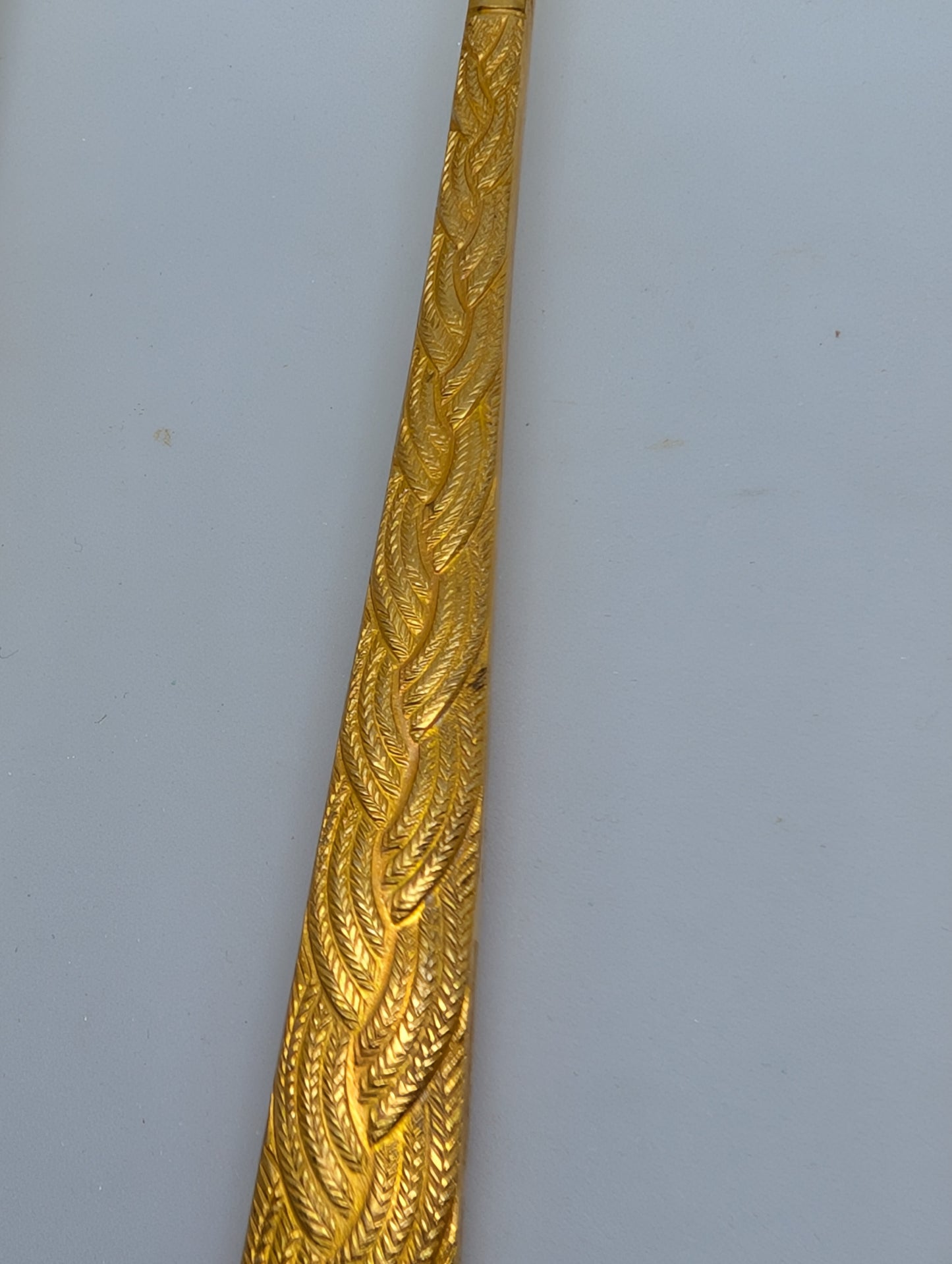 Set of Five Alexia Present VIP Gold Plated Table Spoons