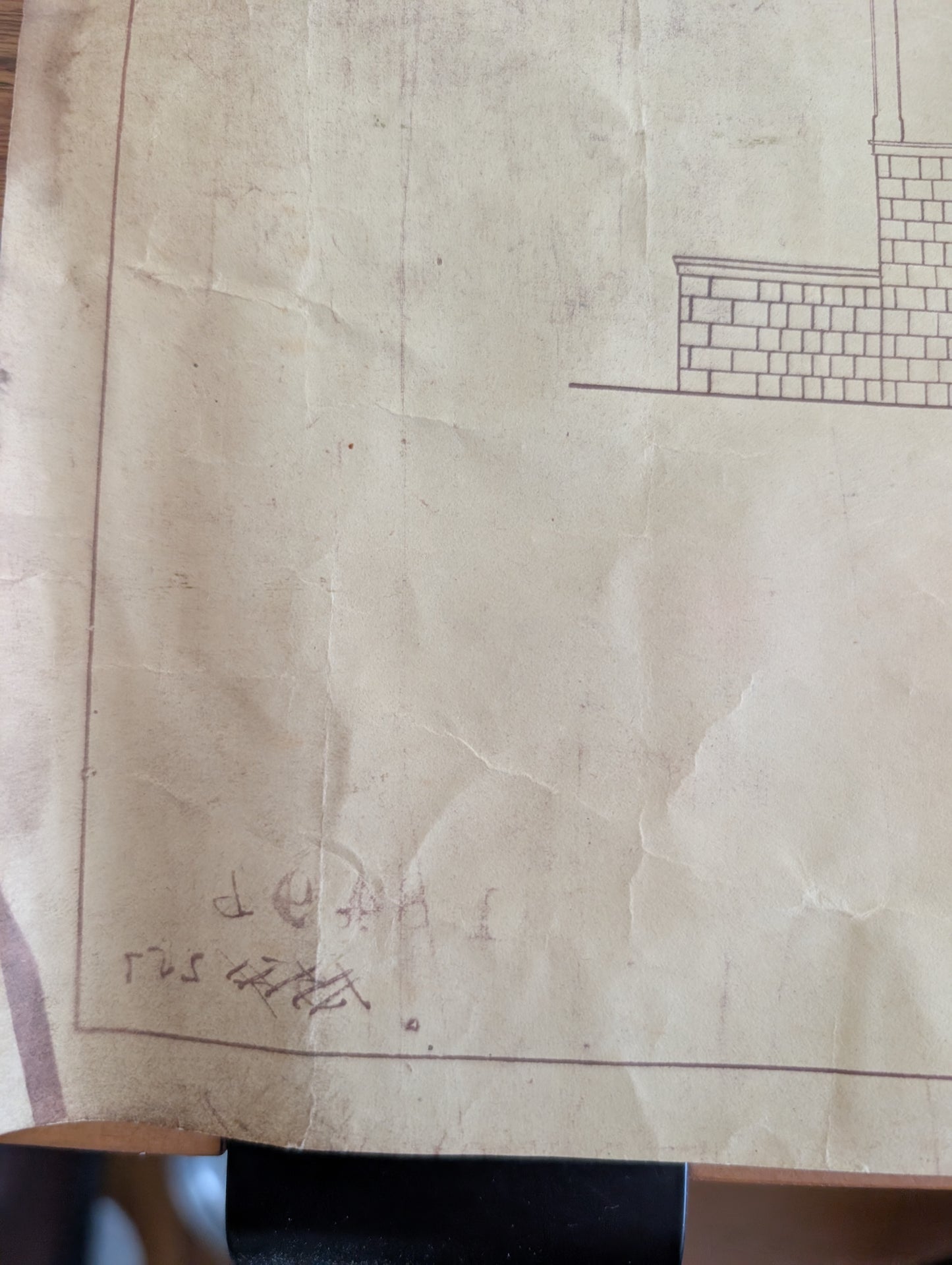 Original Vintage Architectural Drawings MCM Home Bungalow Elevation Plans
