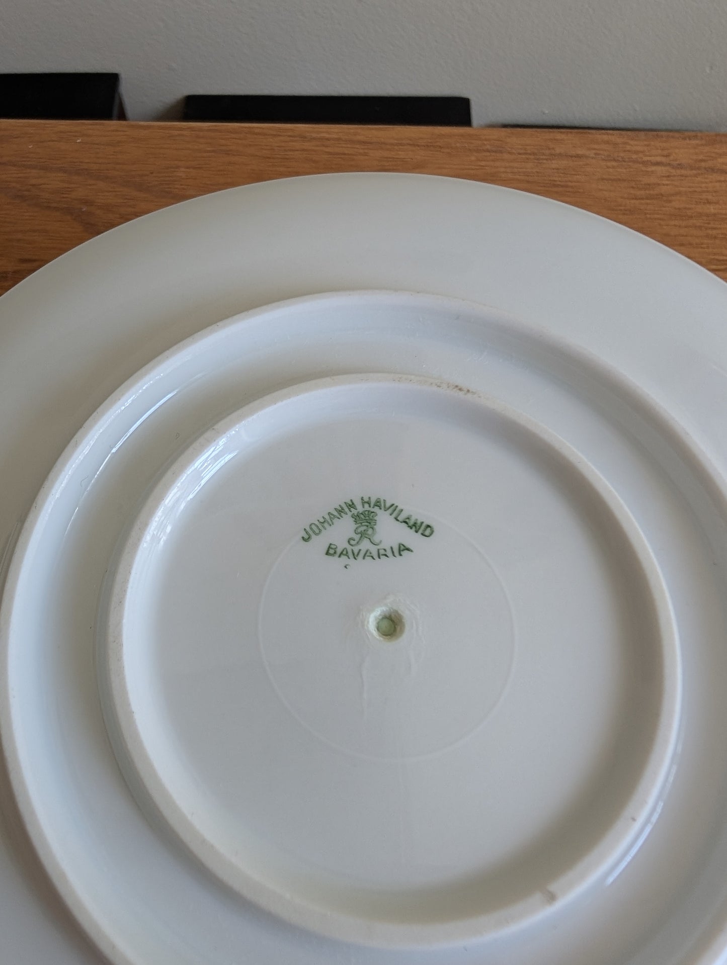 MCM Atomic Platter and Gravy Bowl with Gold Rims