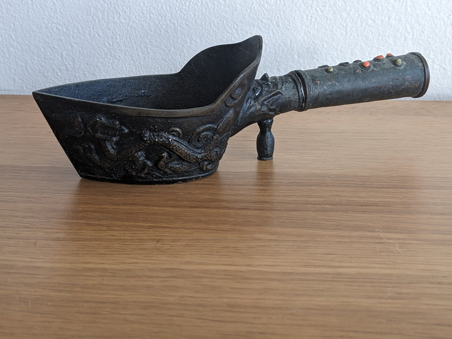 Charcoal Iron with Dragon Design