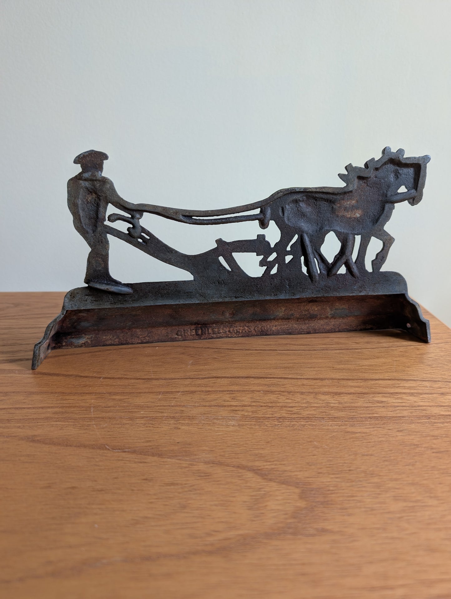 Iron Robert Burns Doorstop