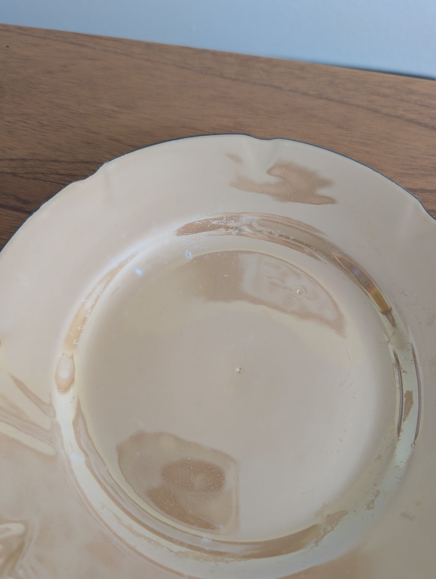 Peach Lustreware Tea Set 15 Pieces service for 4