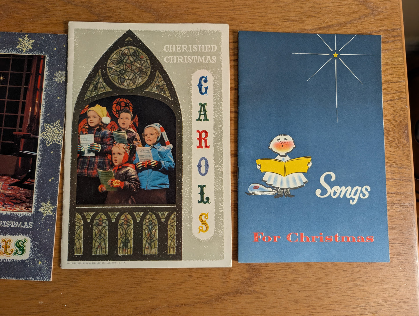 Five MCM Christmas Music Books