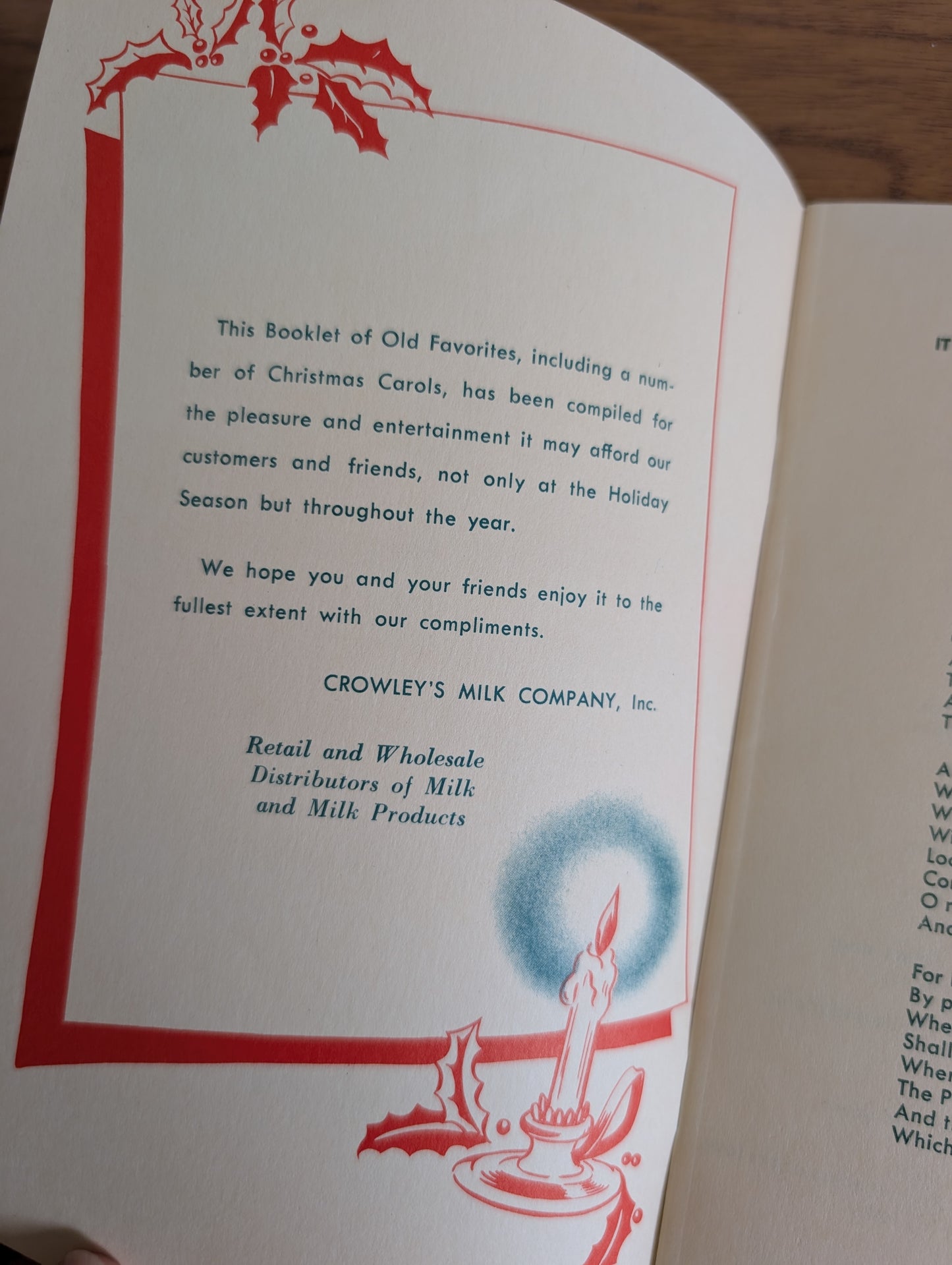 Five MCM Christmas Music Books