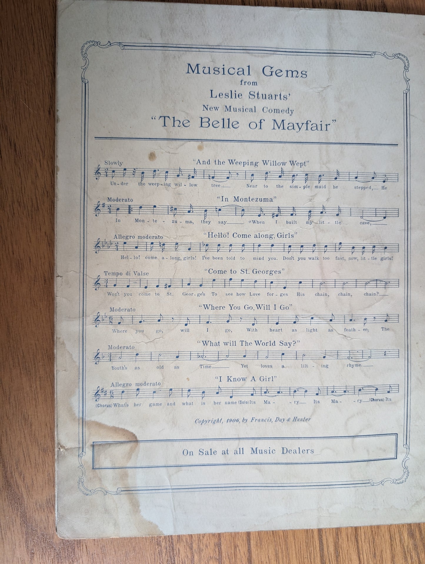 Francis and Day's Dance Folio No 1