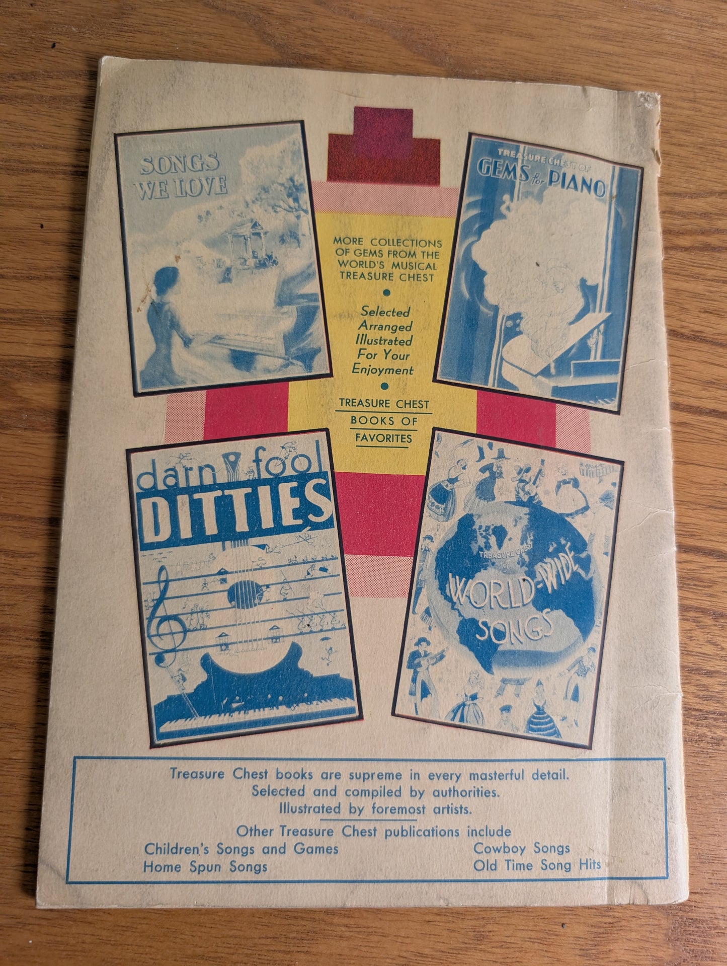 Treasure Chest of Gems for the Piano Copyright 1936