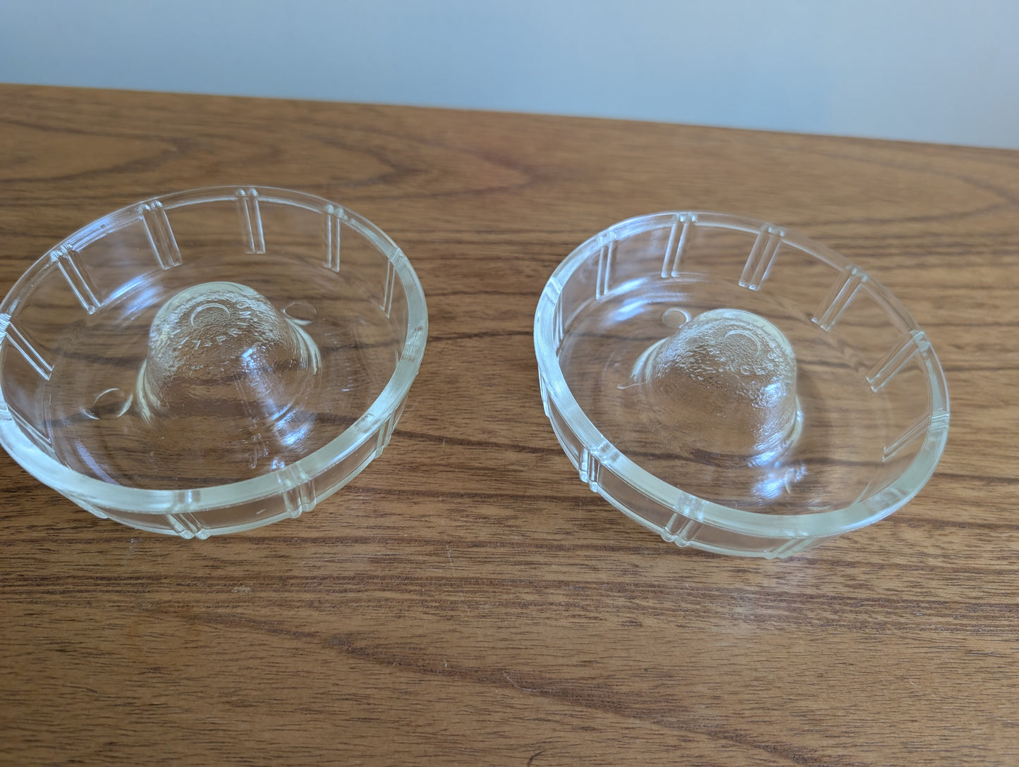Pair of Glasbake Little Princess Molds