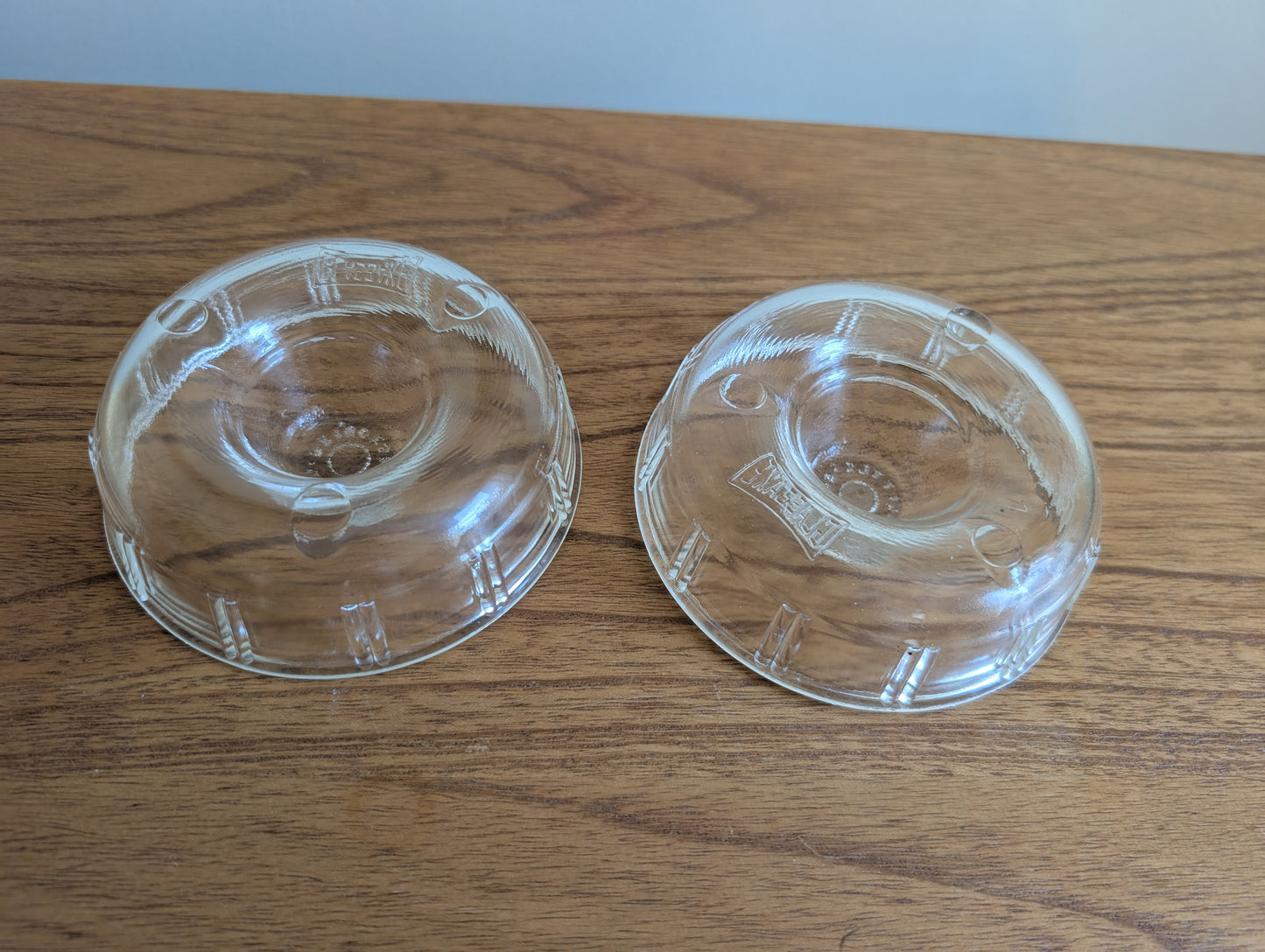 Pair of Glasbake Little Princess Molds