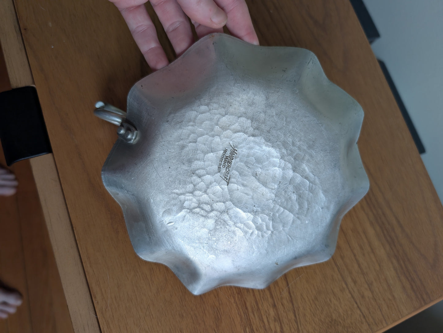 Hammercraft Hand Hammered Aluminum Grape Dish