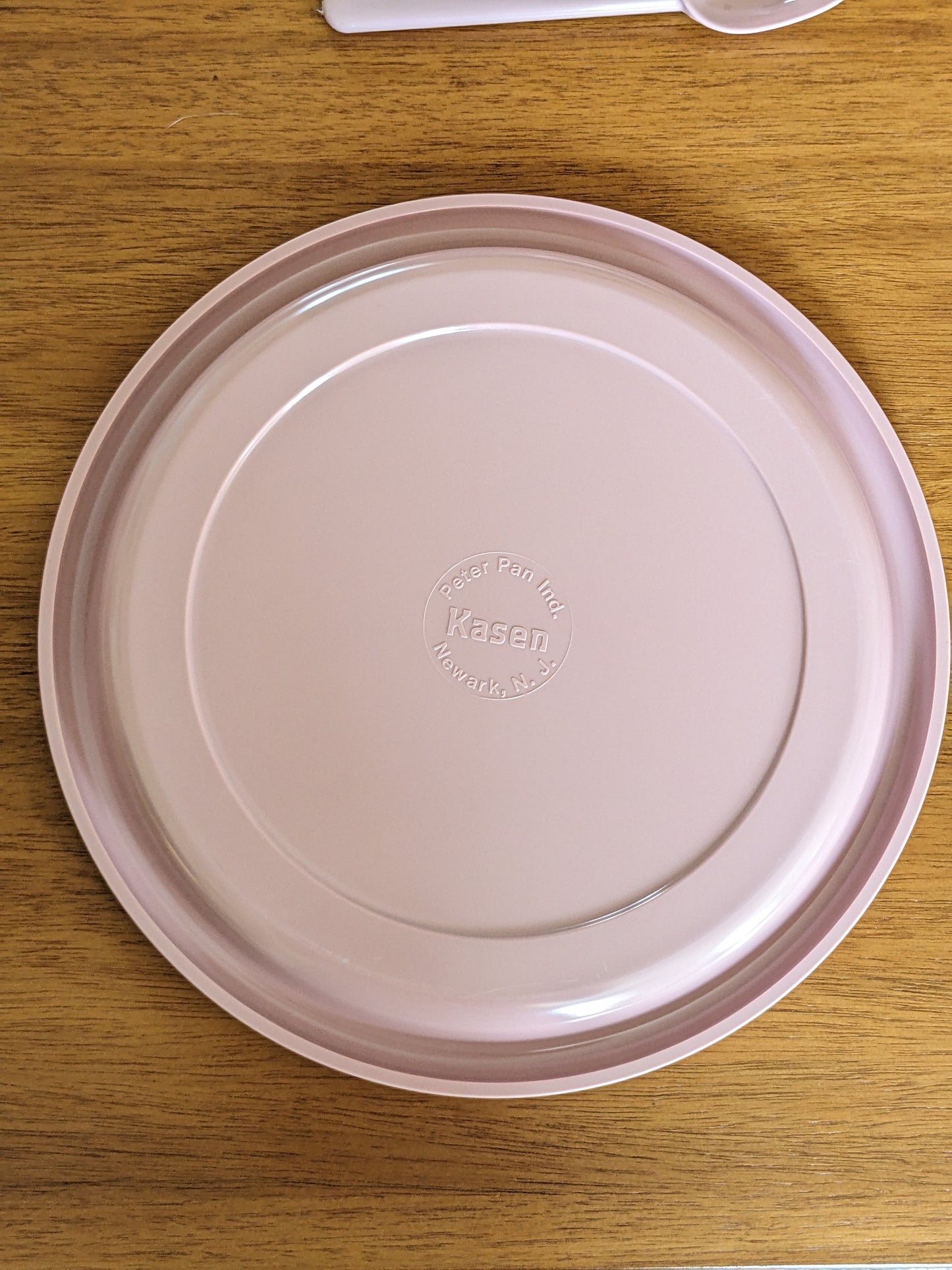 1980s Pink Melamine Dinner Set