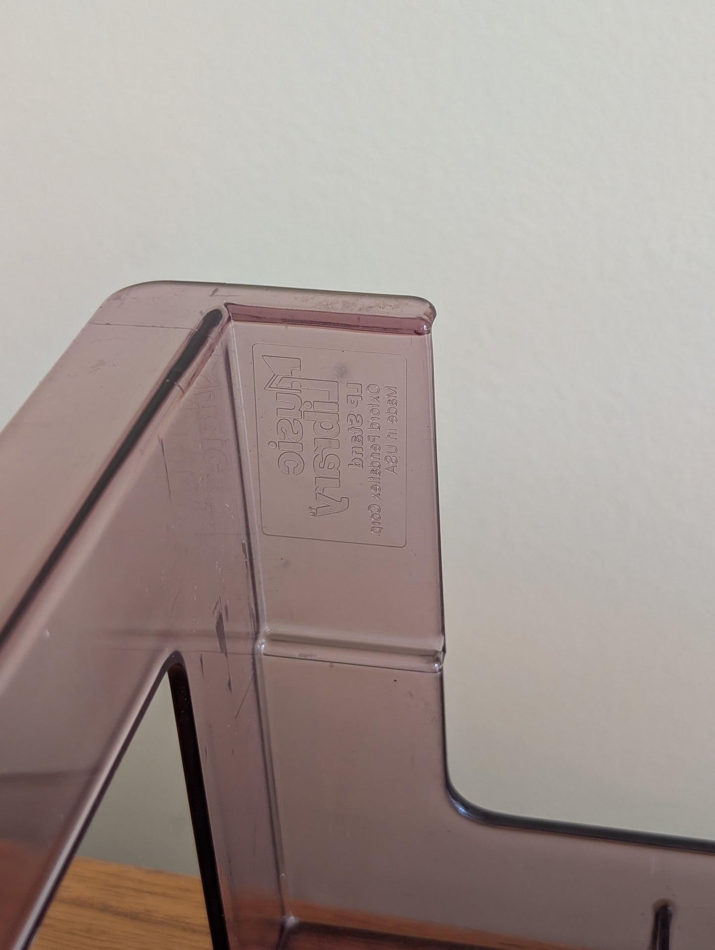 Two LP Record Stands by Music Library Oxford Pendaflex Corp