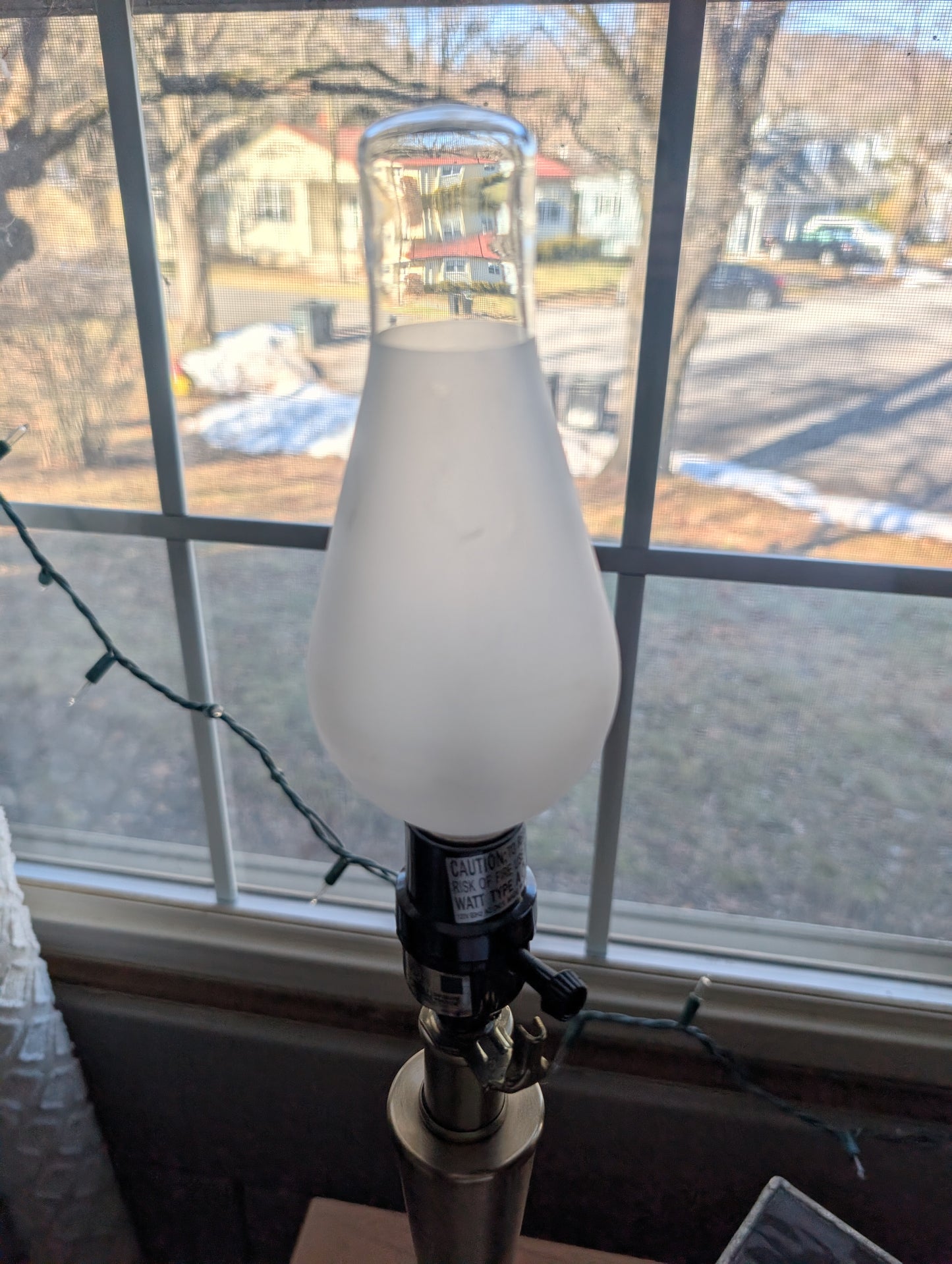 Vintage Chimney Lamp Bulb