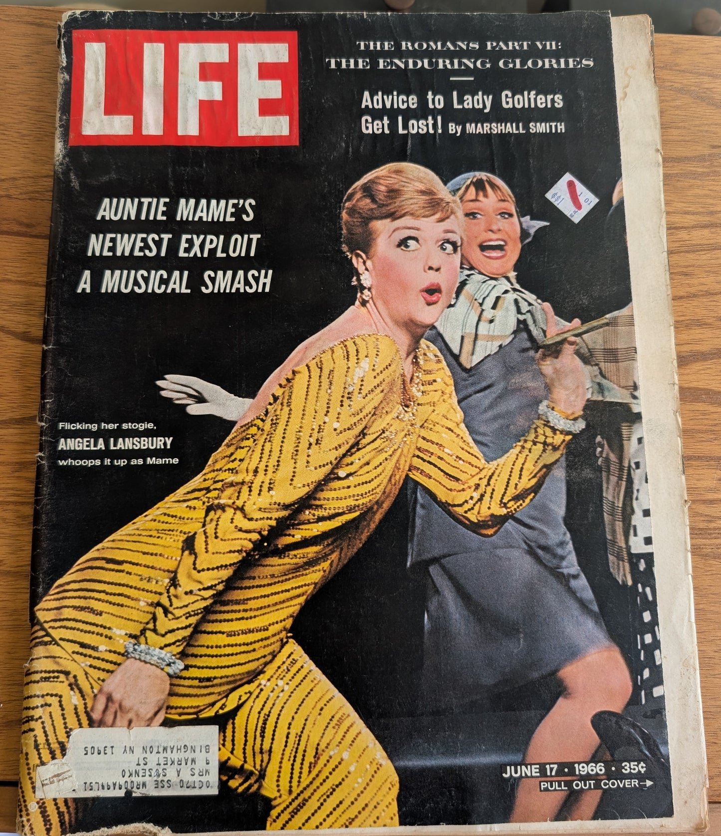 Life Magazine June 17, 1966 Featuring Angela Lansbury