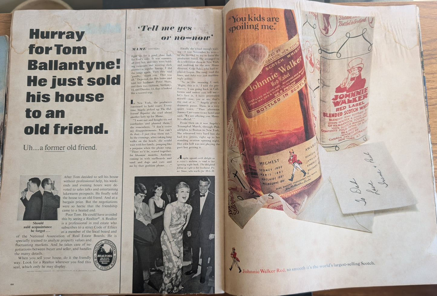 Life Magazine June 17, 1966 Featuring Angela Lansbury