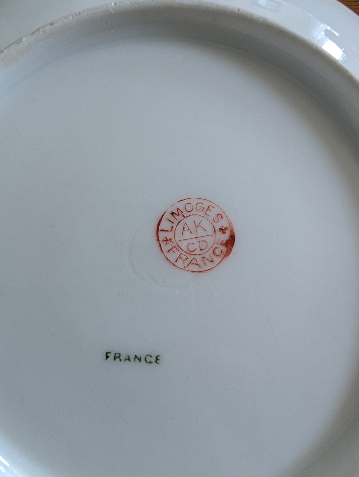 Set of 10 Limoges 6 inch Dessert Plates
