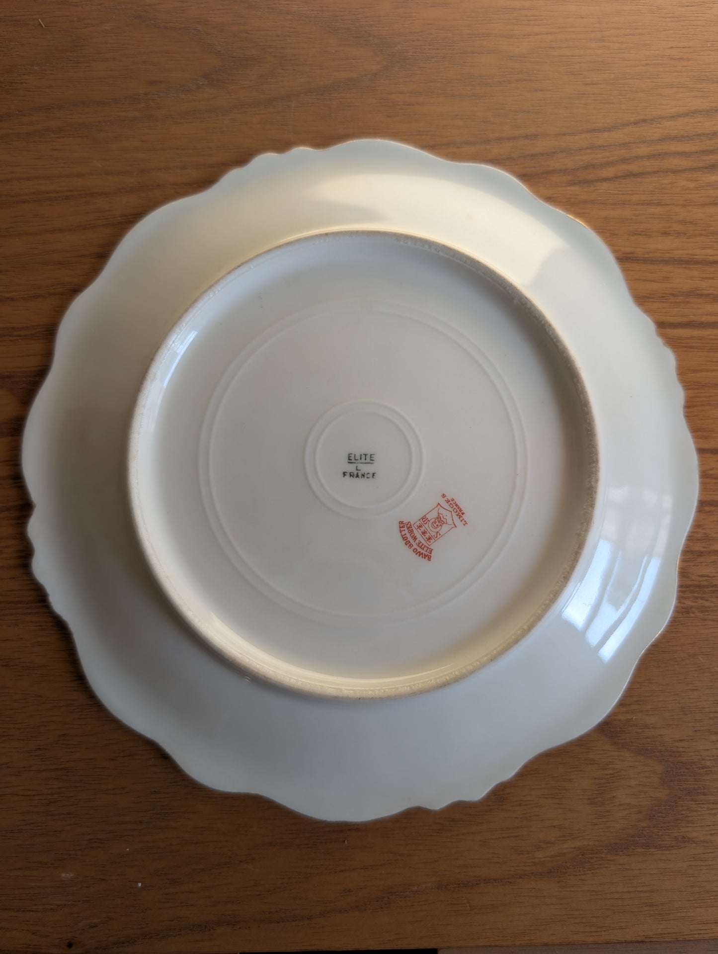 Elite Work French Limoges 8.5" Plate