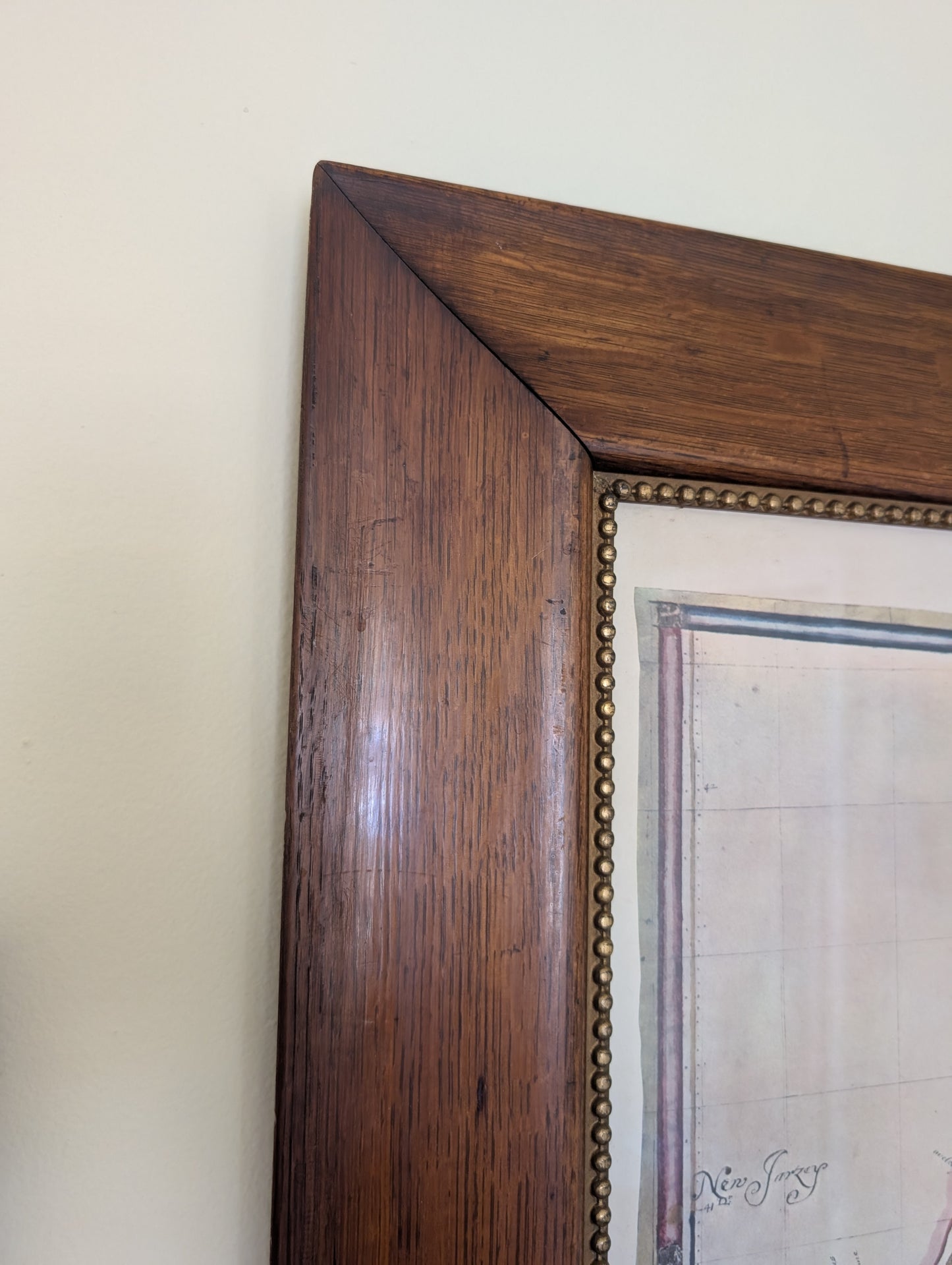 Framed Poster of Long Island and Connecticut