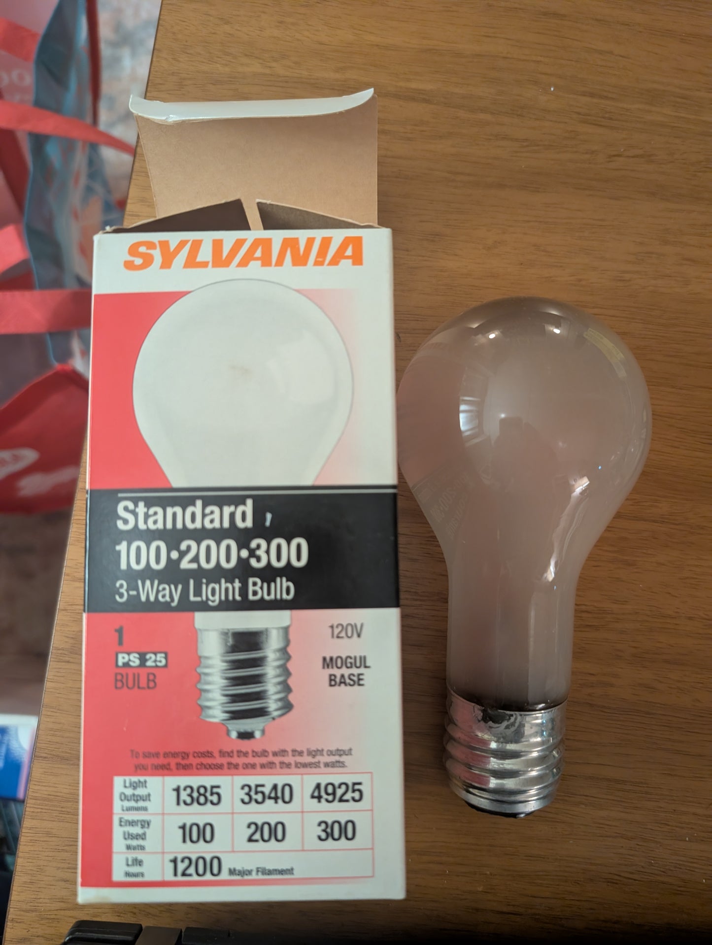 3 Way Mogul Base Bulb