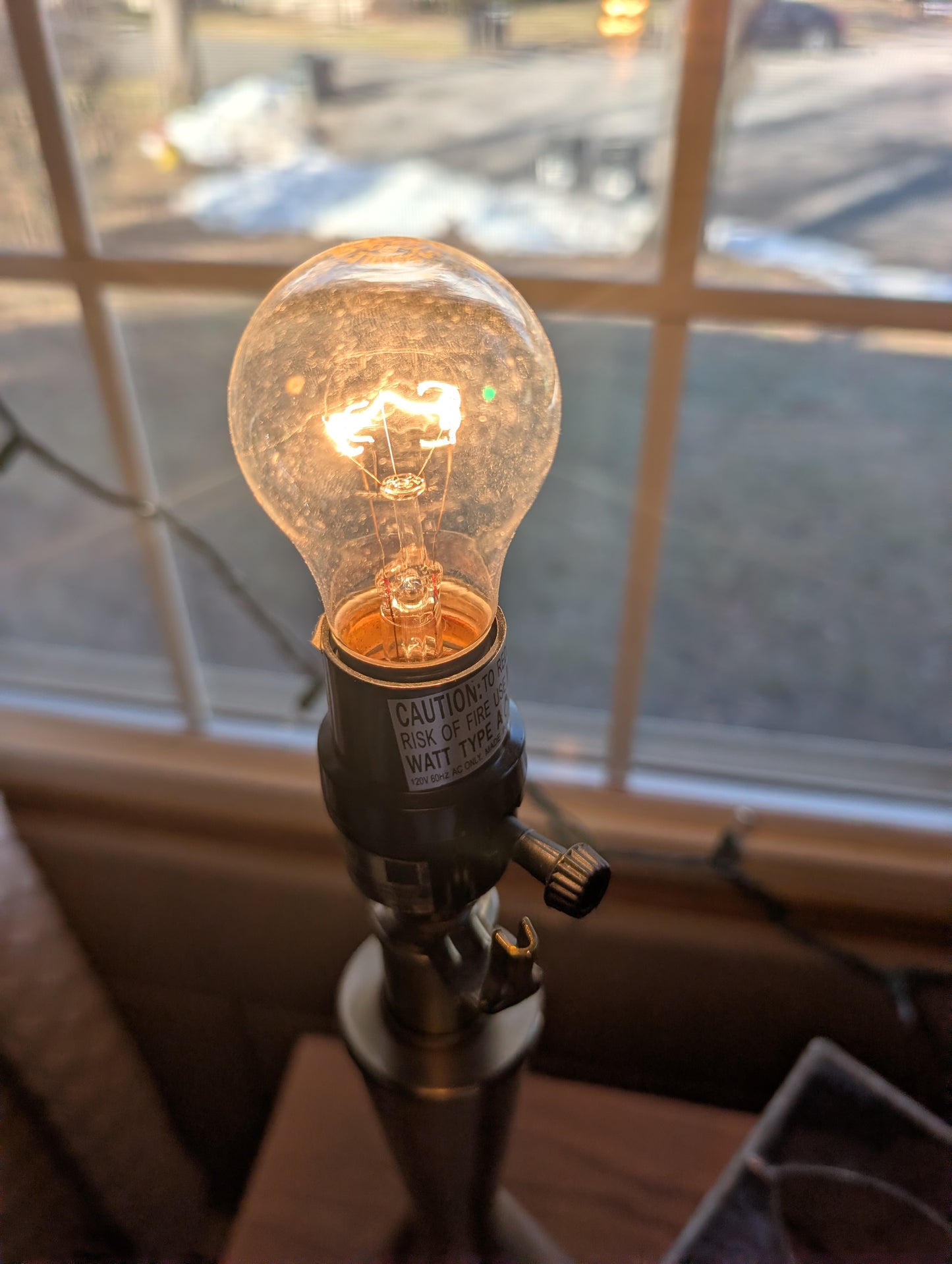 Old Style Incandescent Bulb - Small