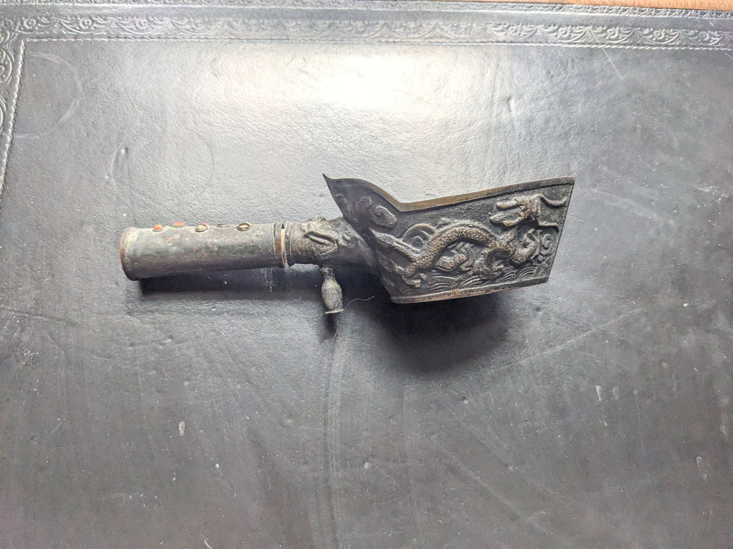 Charcoal Iron with Dragon Design