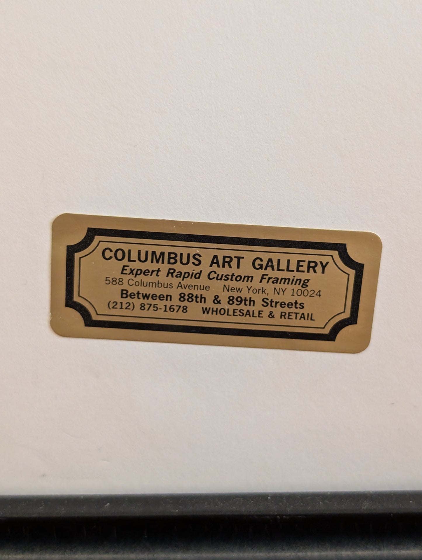 Russian Grandmother Framed Charcoal