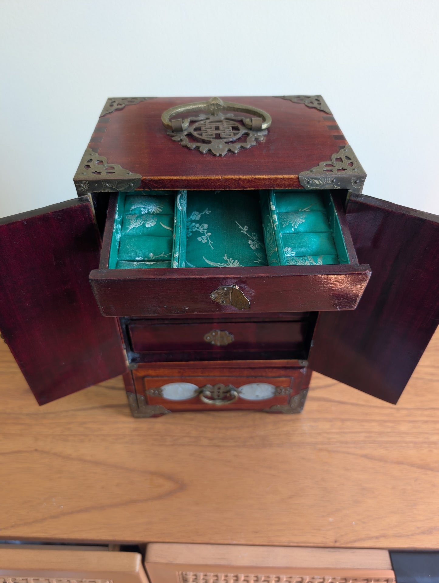 Chinese Rosewood Jewelry Box