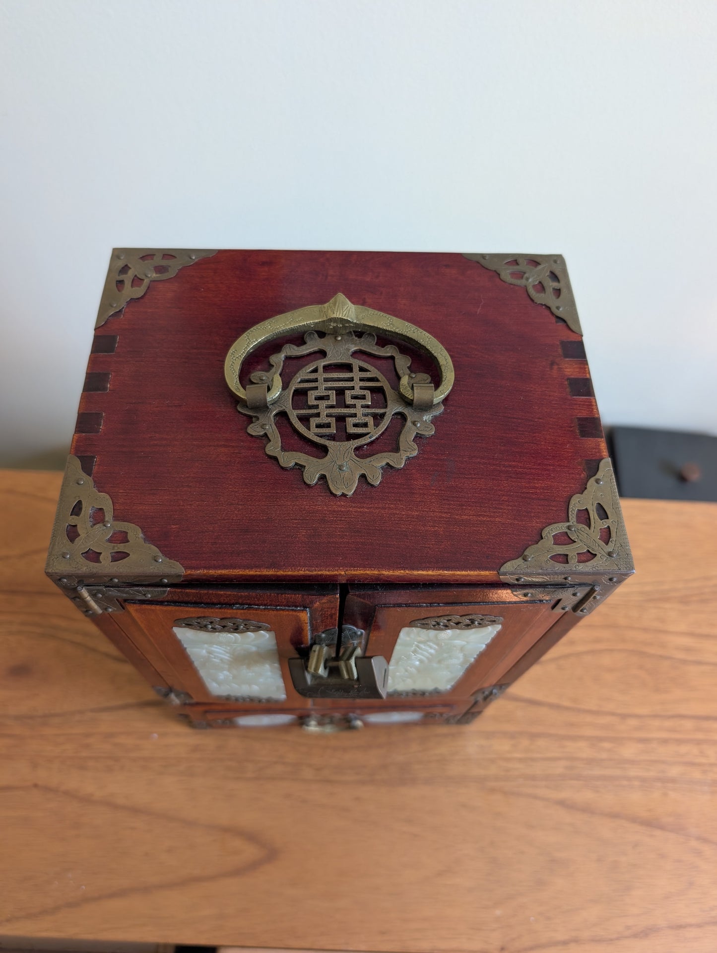 Chinese Rosewood Jewelry Box