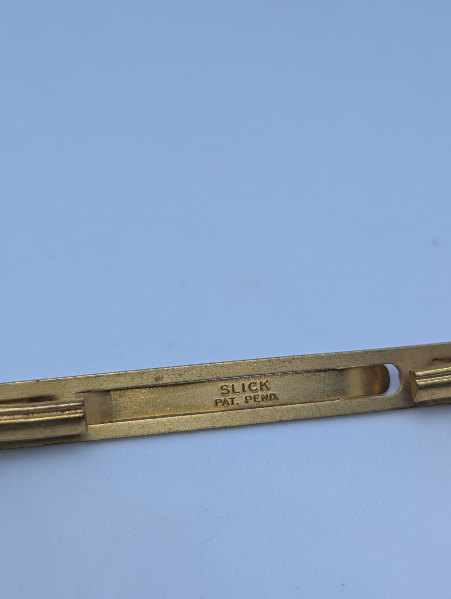 Slick Saber Split Tie Clip