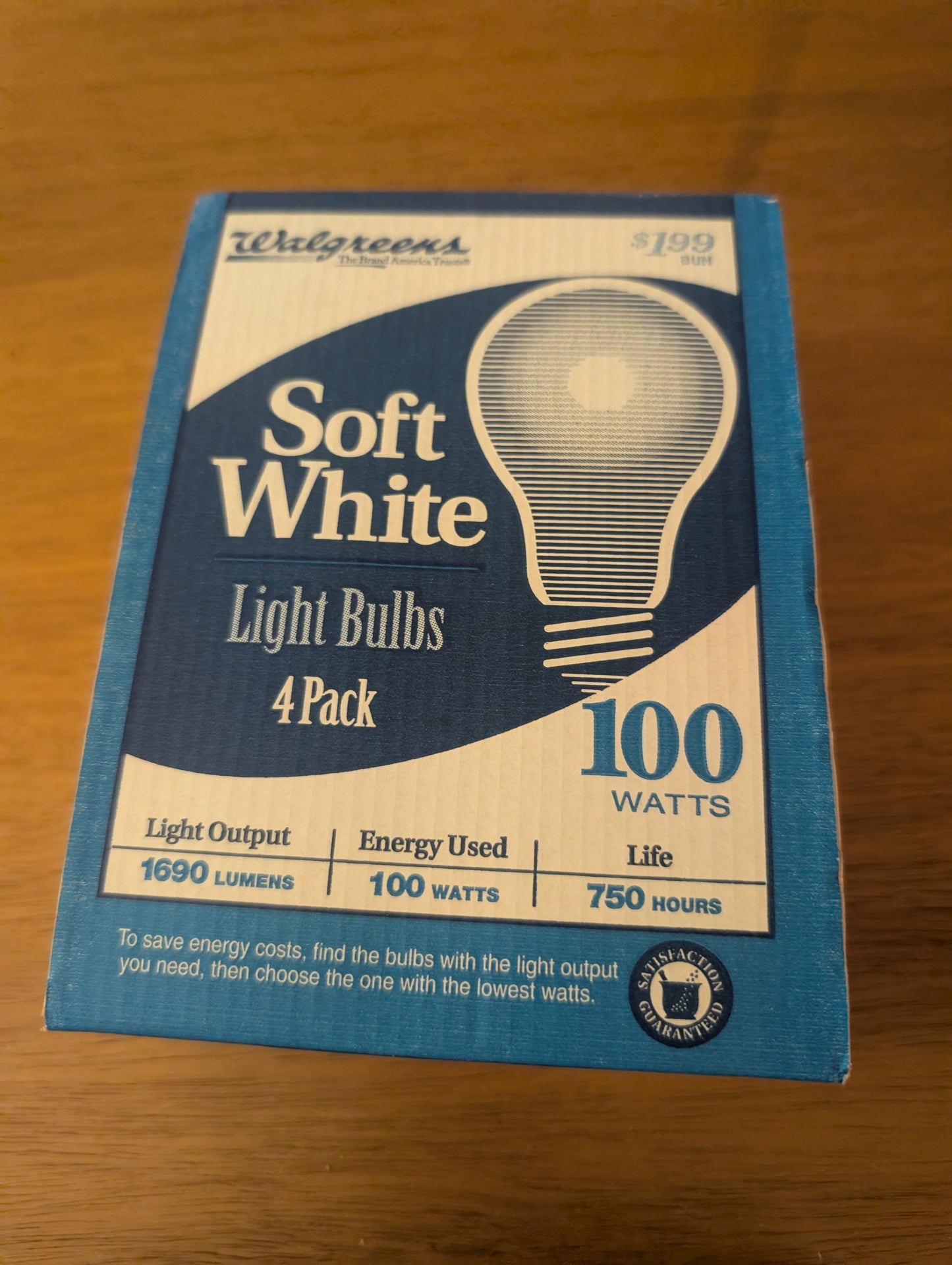 Soft White 100W 4-Pack