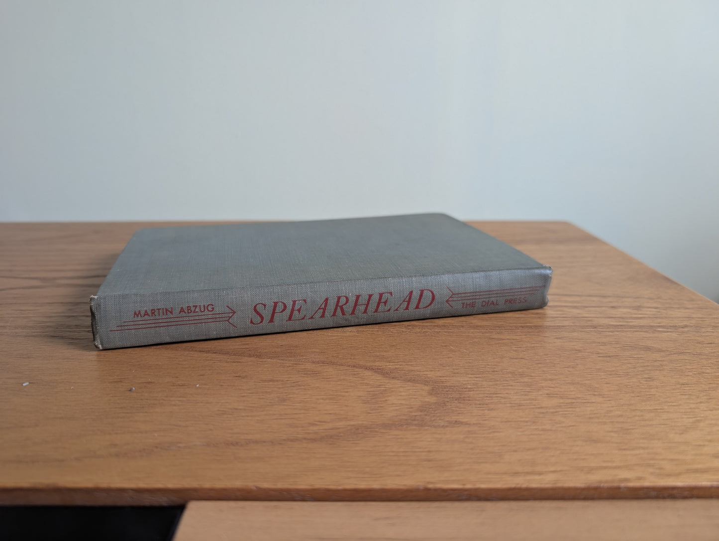 Signed First Edition Book Spearhead by Martin Abzug