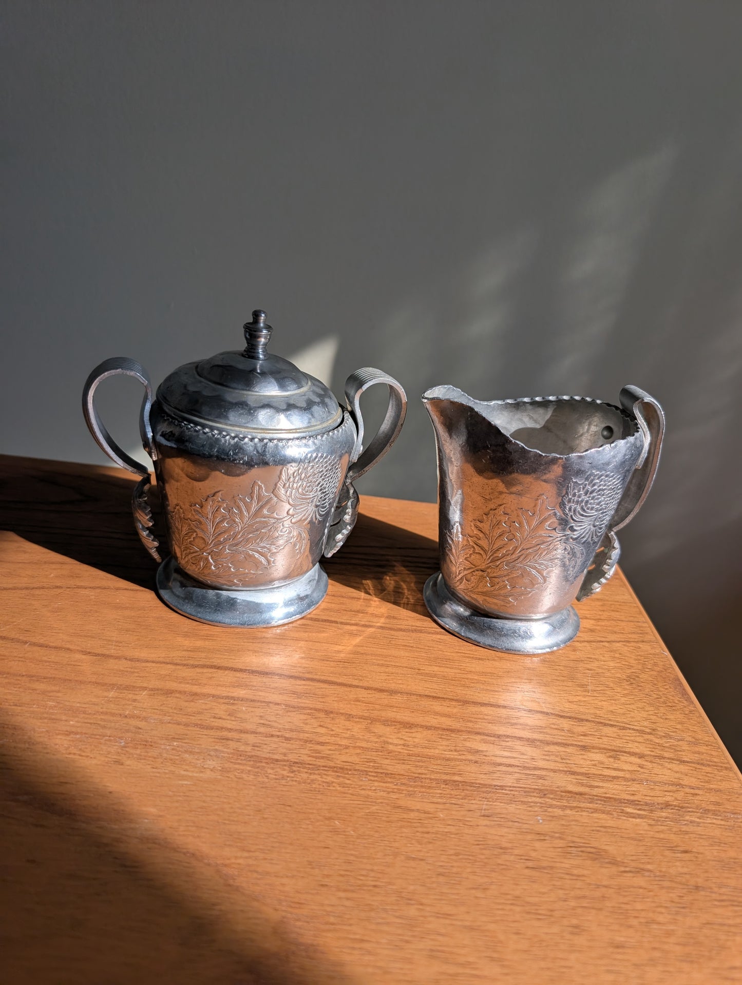 Creamer and Sugar Bowl