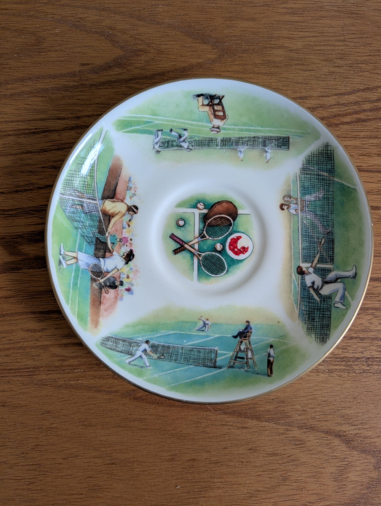Royal Worcester VIP Tennis Tea Cup and Saucer