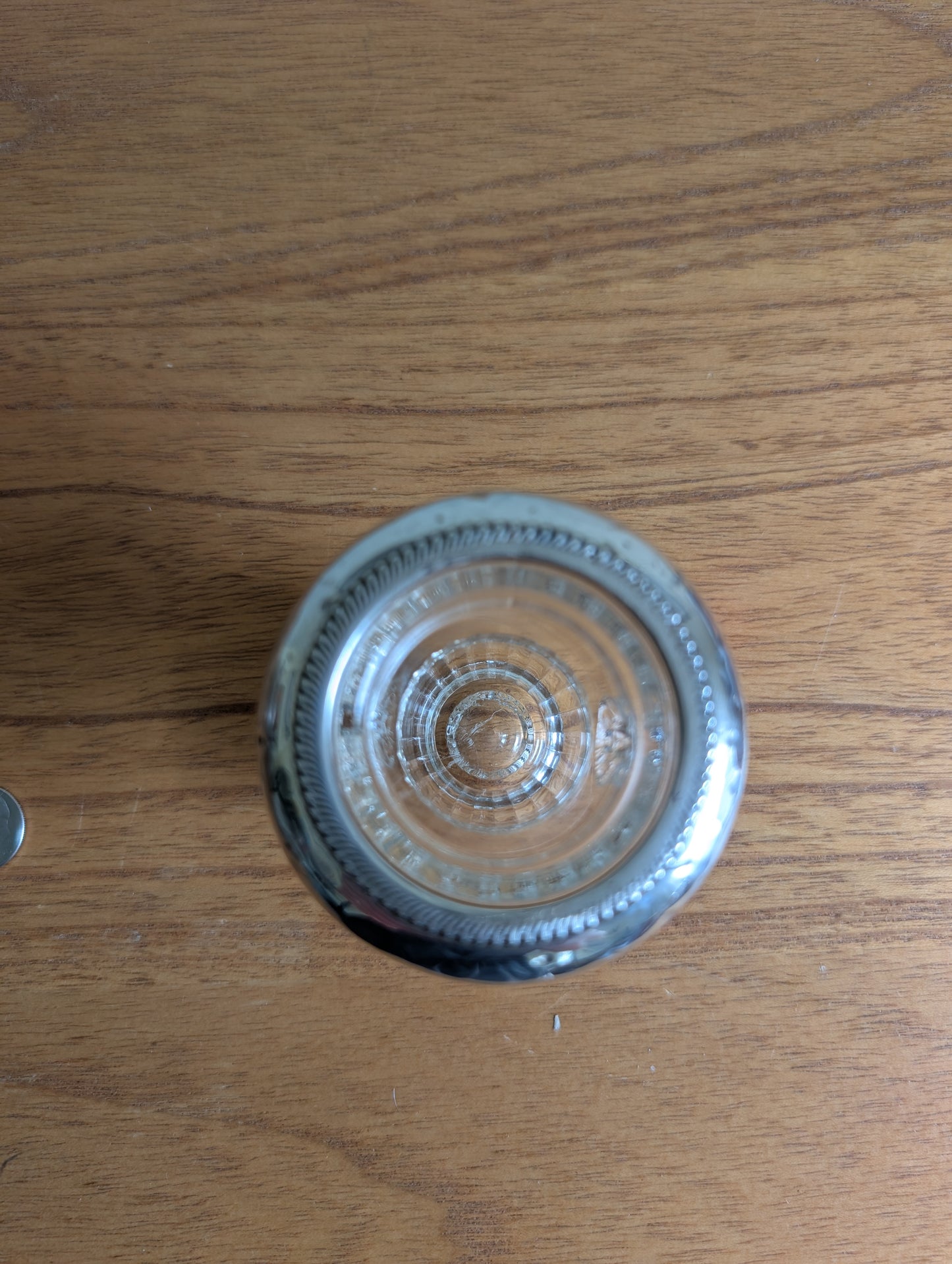 FB Rogers Silver Co. Lion Motif Match or Toothpick Holder