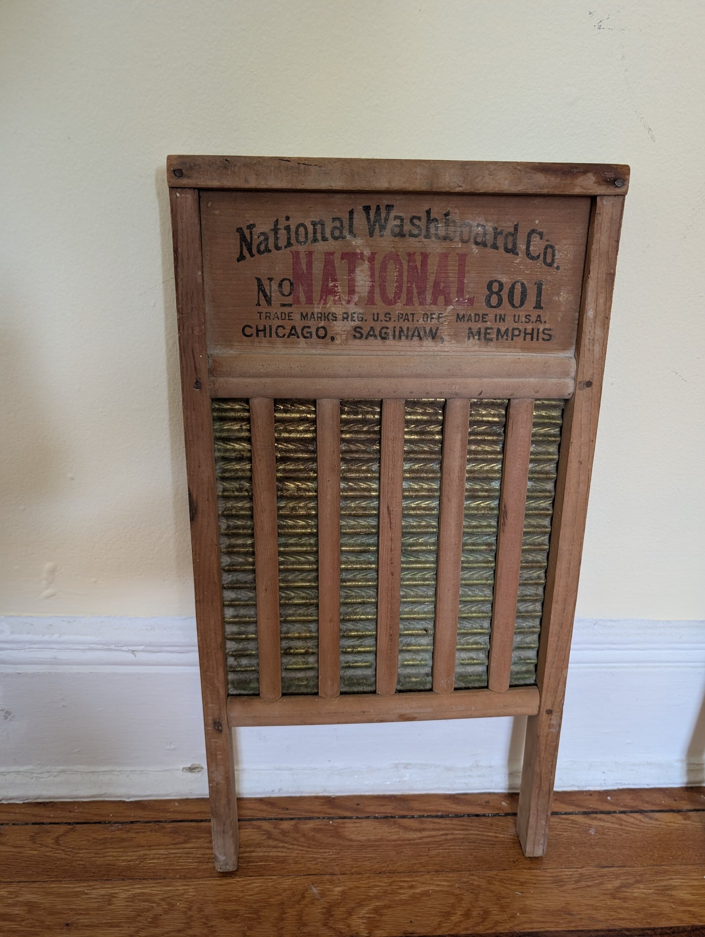 National Washboard No 801