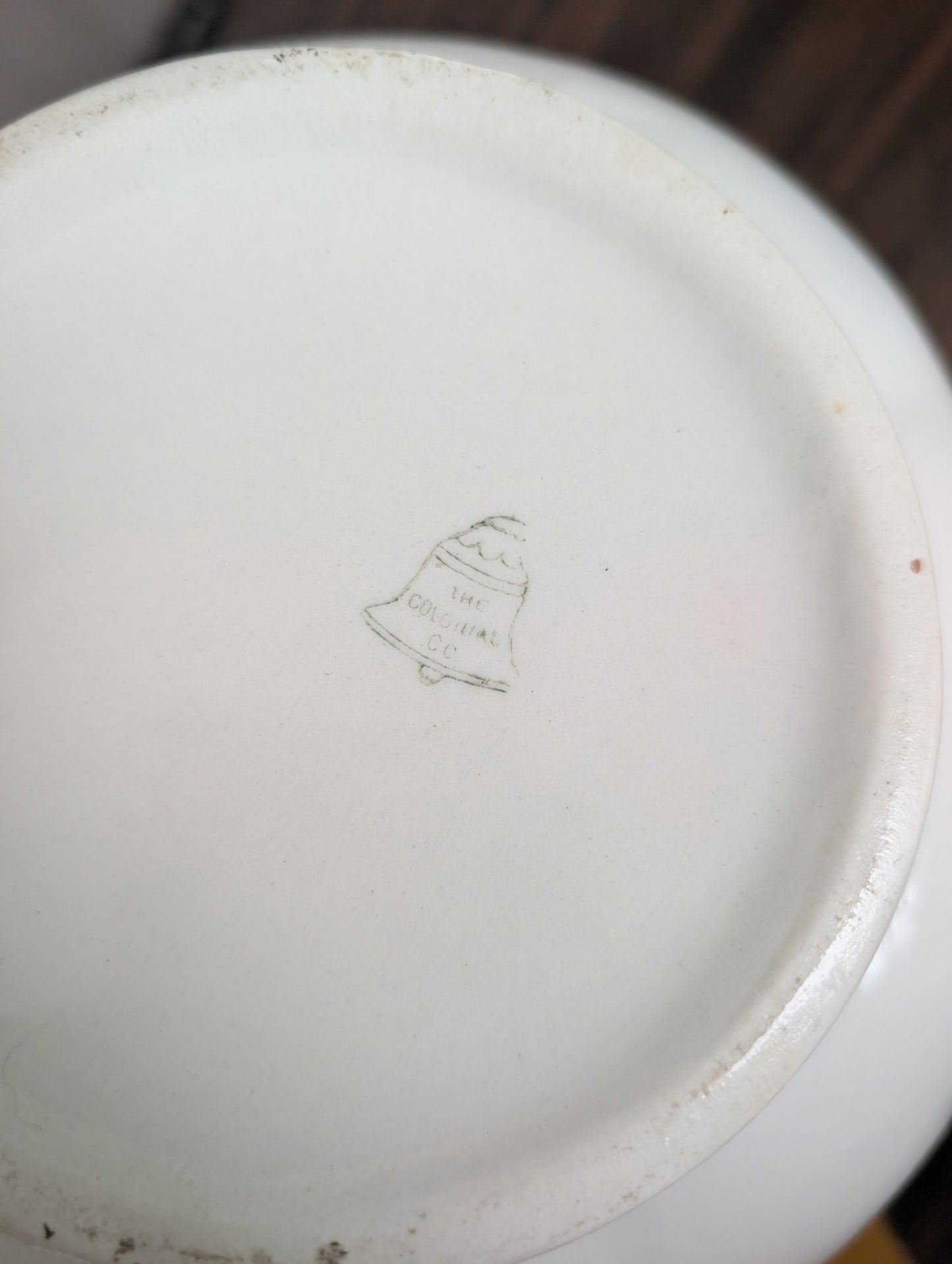 Beautiful White and Gold American 19th Century Ceramic Wash Basin + Pitcher