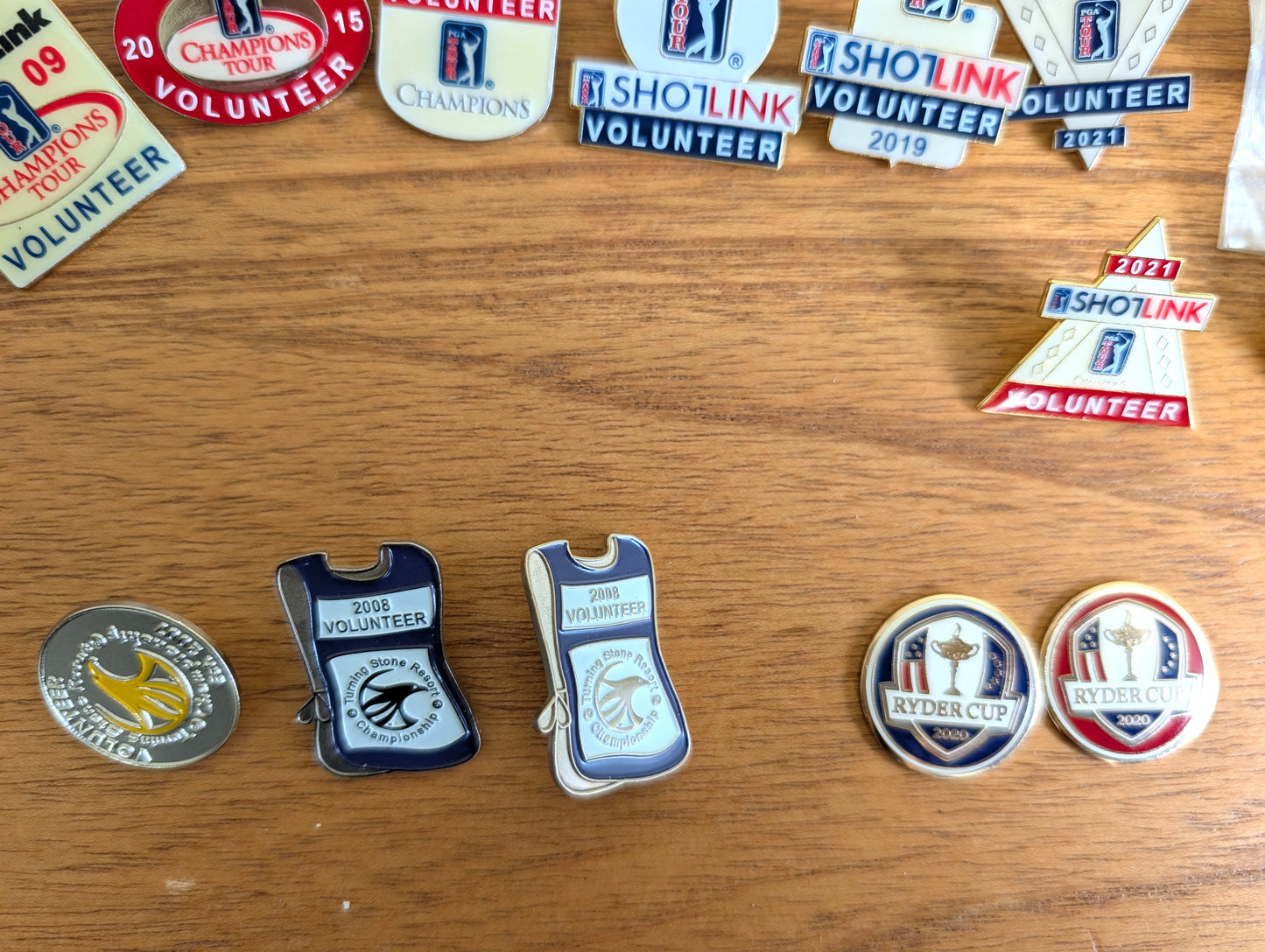 Lot of 50 PGA Golf Pins