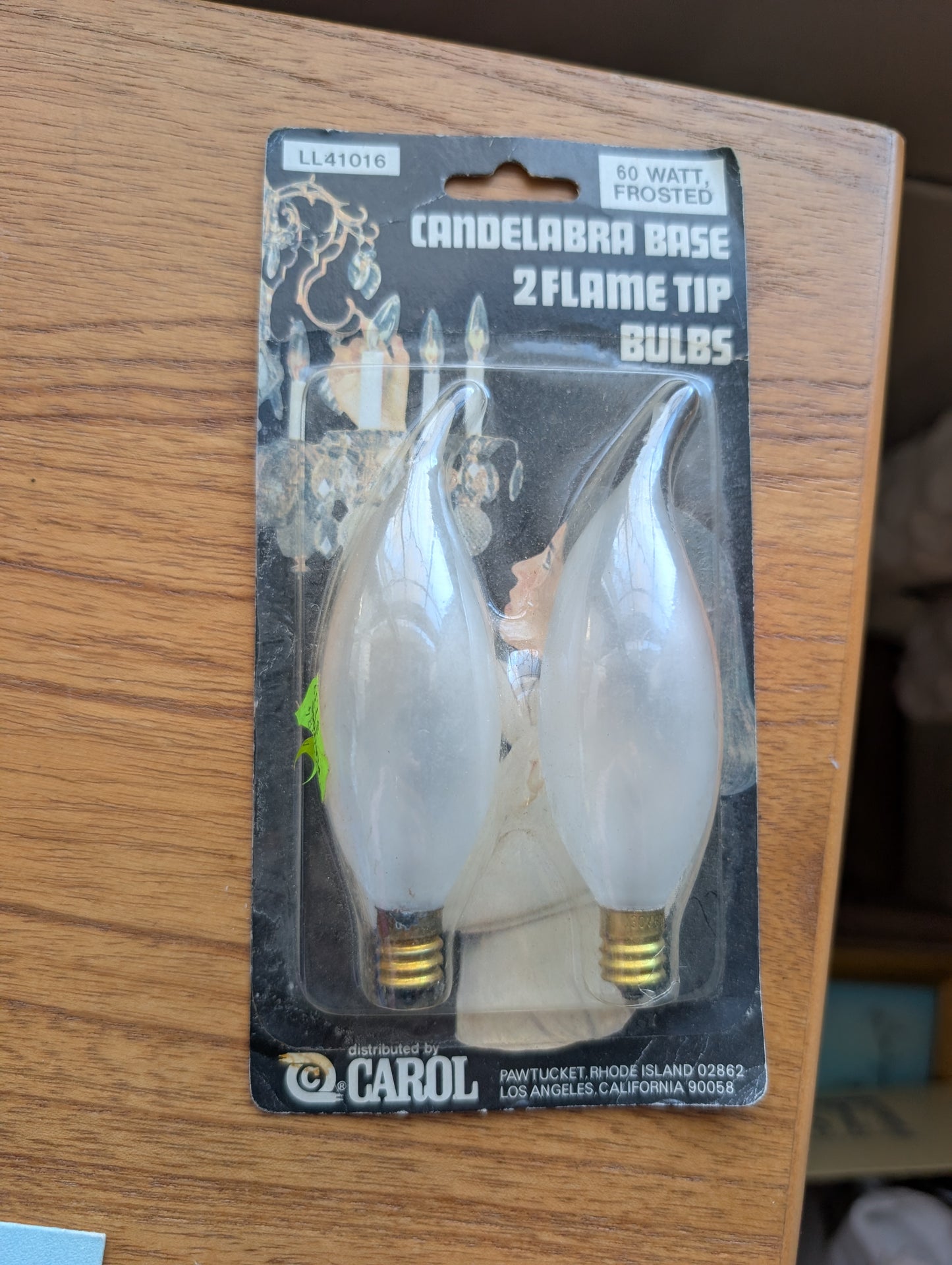 60 Watt Frosted Candelabra Bulbs - Set of 2