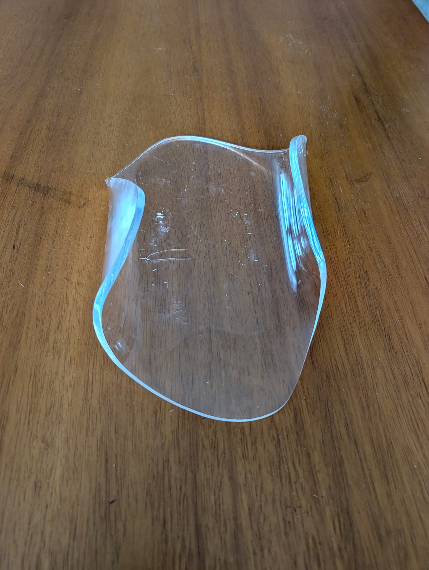 MCM Vintage Lucite Tray or Napkin Holder