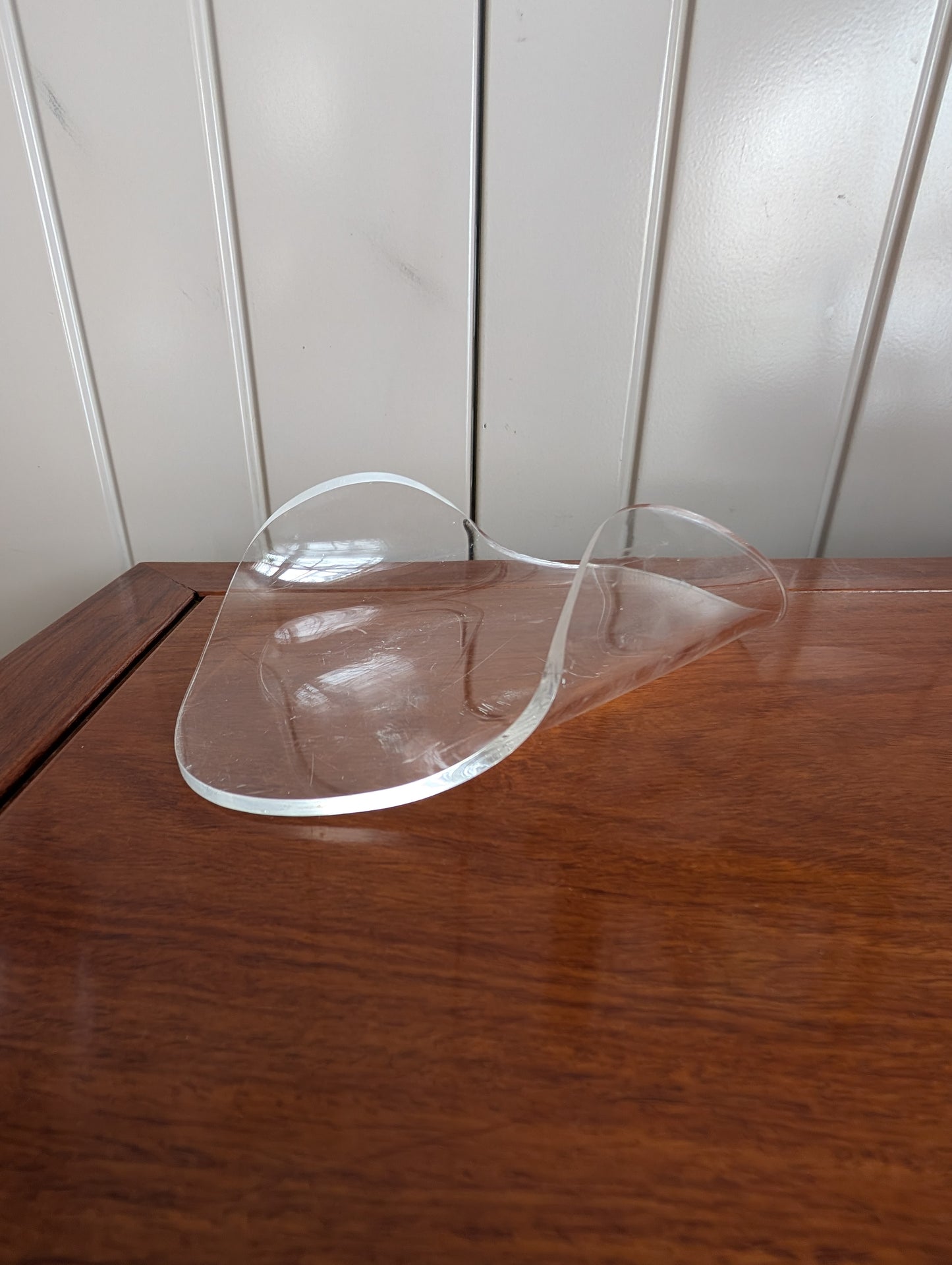 MCM Vintage Lucite Tray or Napkin Holder
