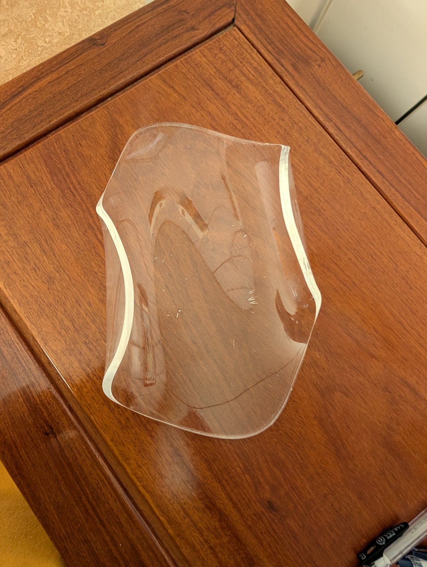MCM Vintage Lucite Tray or Napkin Holder