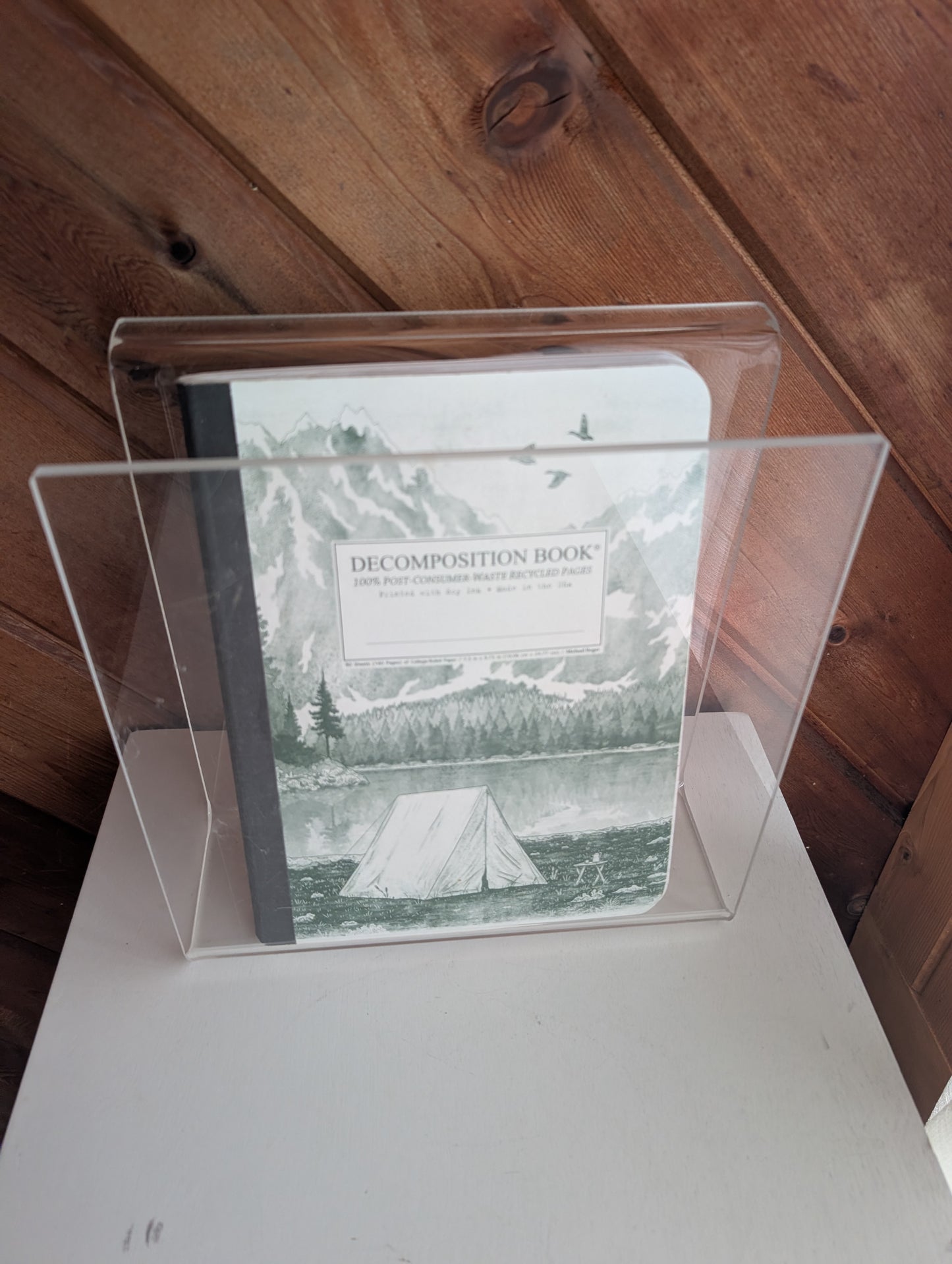 Acrylic Magazine Holder