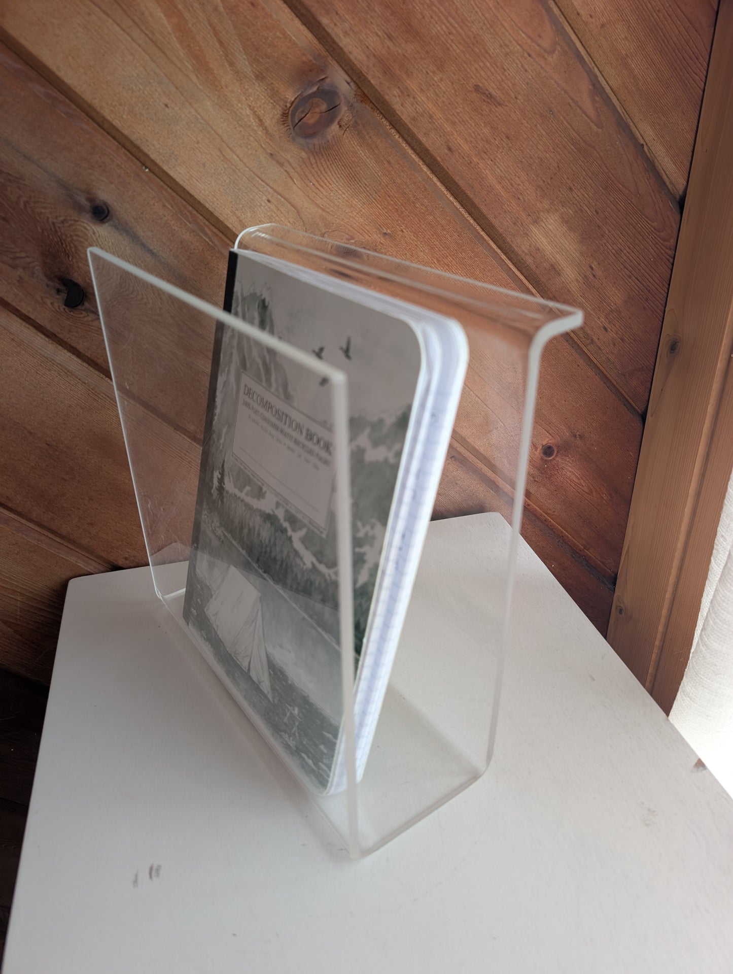 Acrylic Magazine Holder