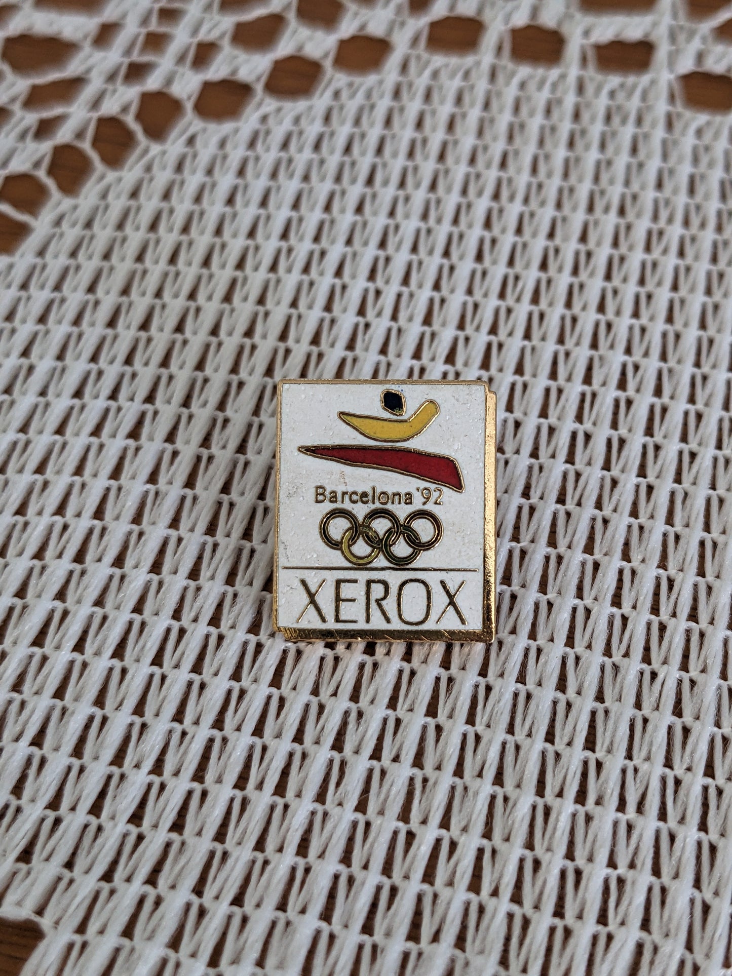 92 Olympic Enamel Pin