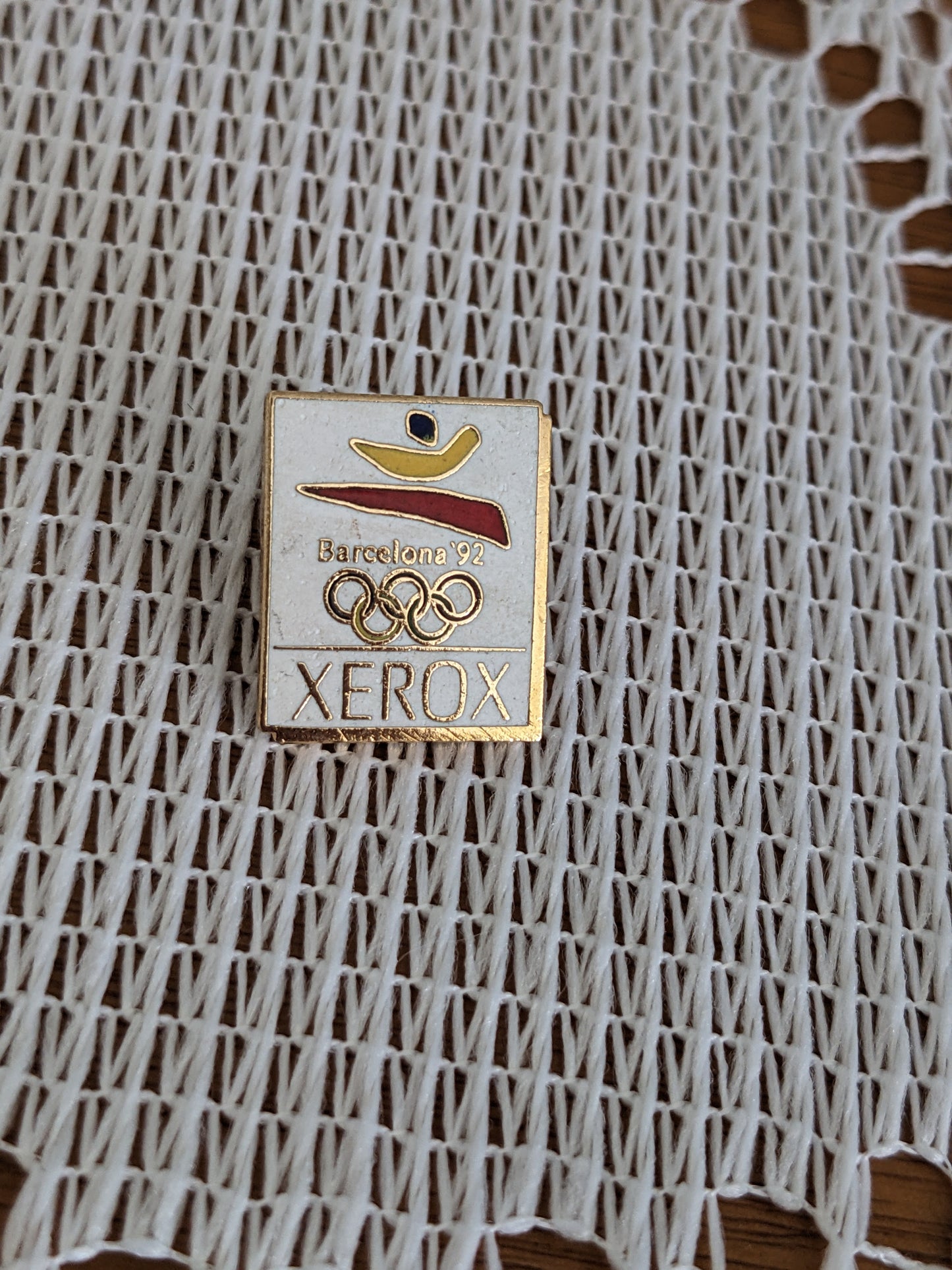 92 Olympic Enamel Pin