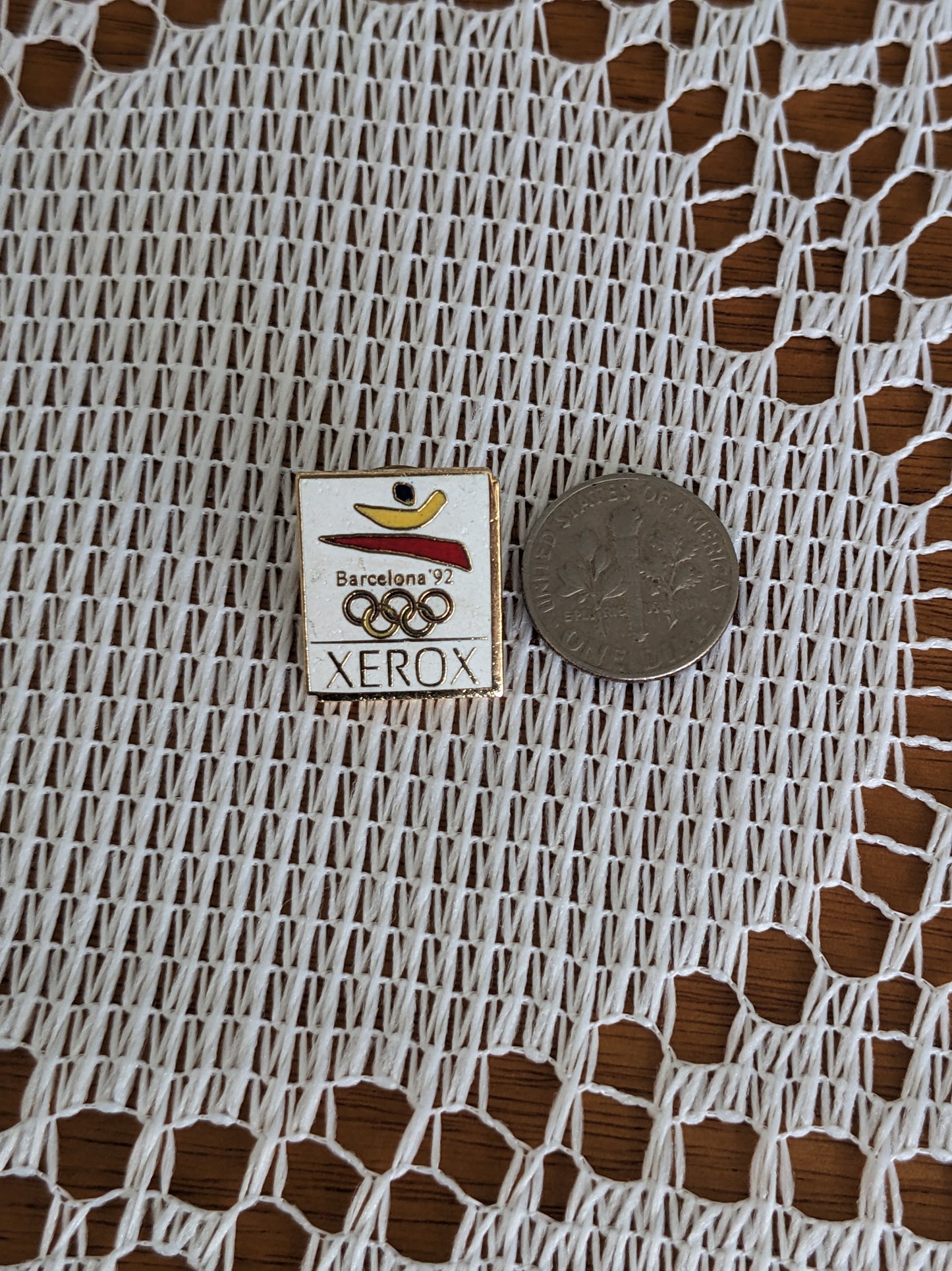 92 Olympic Enamel Pin