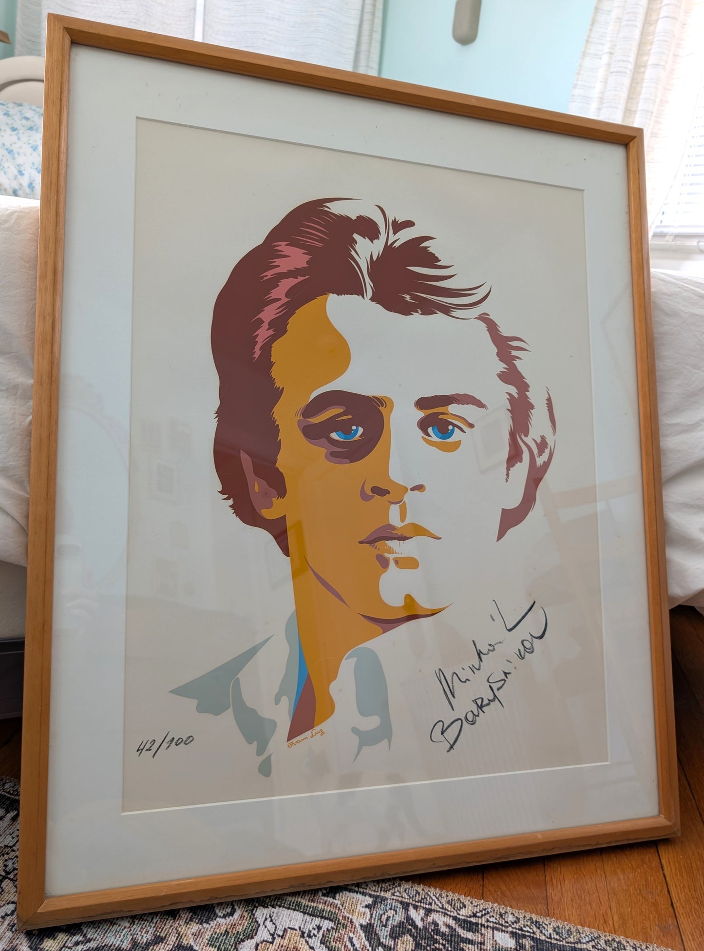 Mikhail Baryshnikov Autographed Serigraph Signed