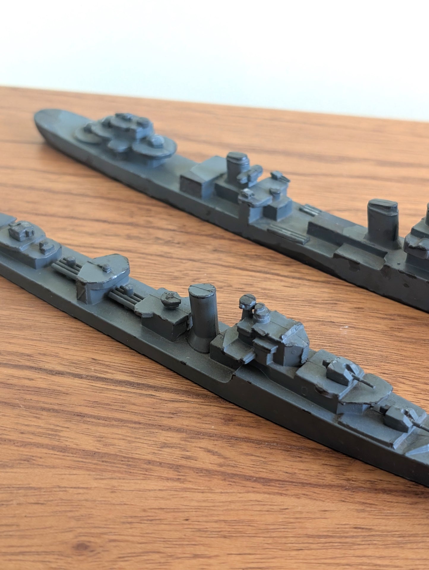 Pair of World War II Scale Battleships