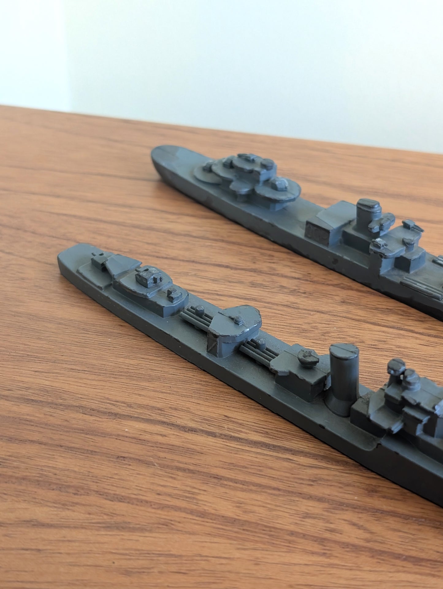 Pair of World War II Scale Battleships