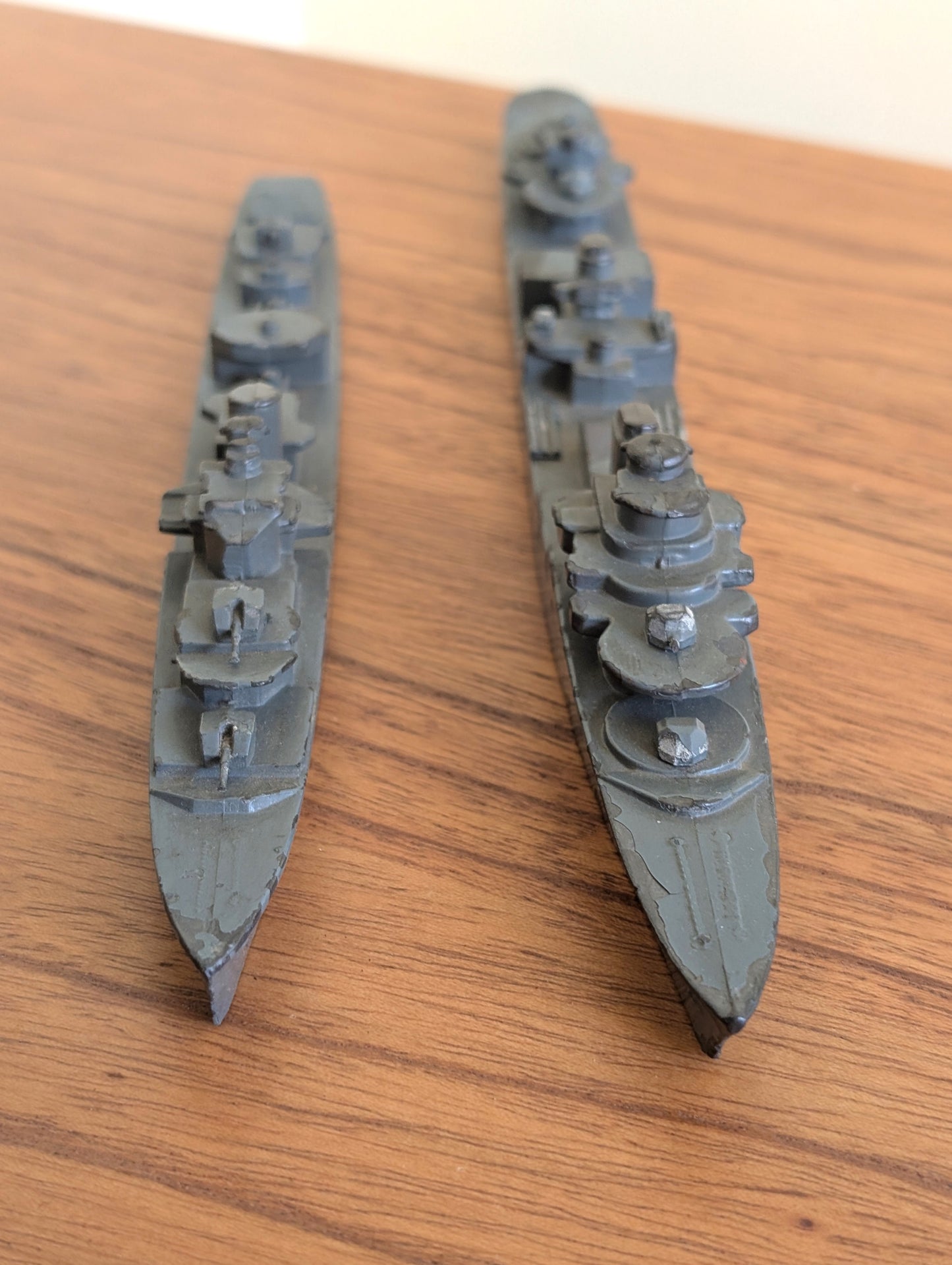 Pair of World War II Scale Battleships